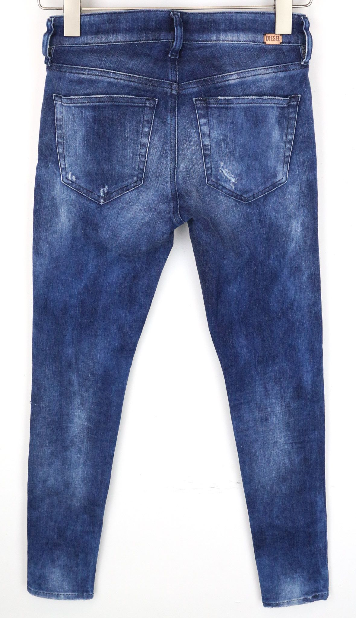 Diesel SLANDY 0090Q W26/L30 Blue Stretch Jeans 70947 Size 26" / US 2 / IT 38 - 2 Thumbnail