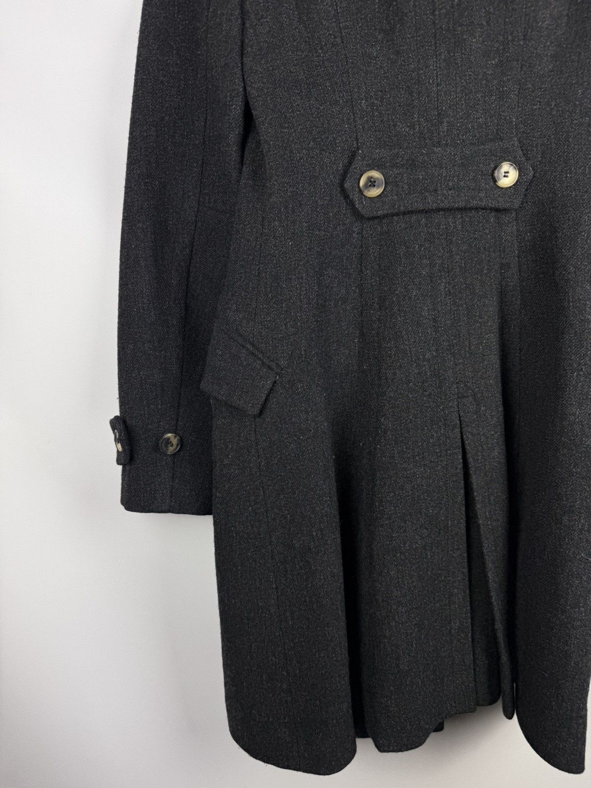 Allsaints × Japanese Brand Allsaints Ladies Double Breasted Wool Boni Wool Coat Jacket Size M / US 6-8 / IT 42-44 - 20 Thumbnail