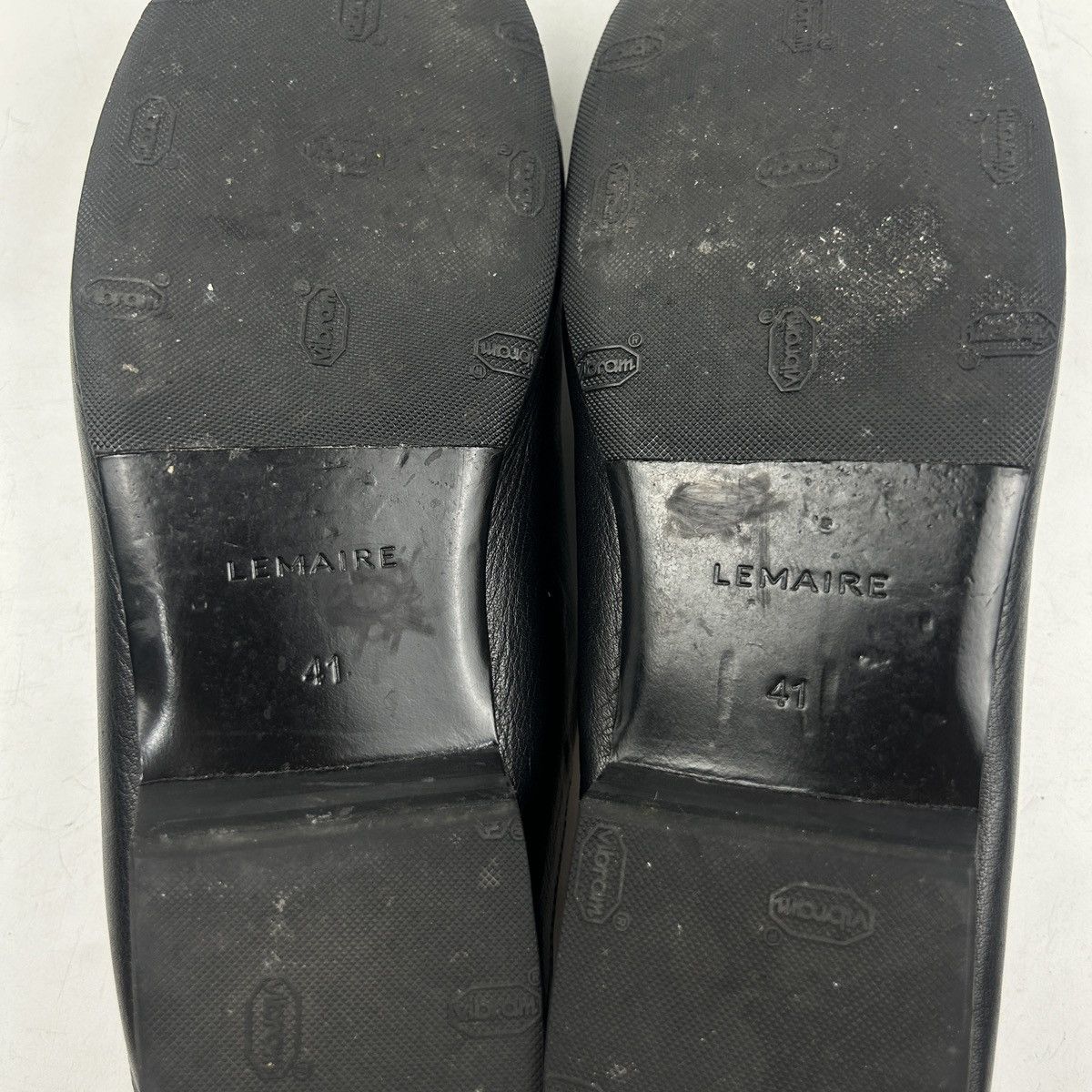 Lemaire Lemaire Leather Slip-On Loafers Size US 11 / IT 41 - 8 Thumbnail