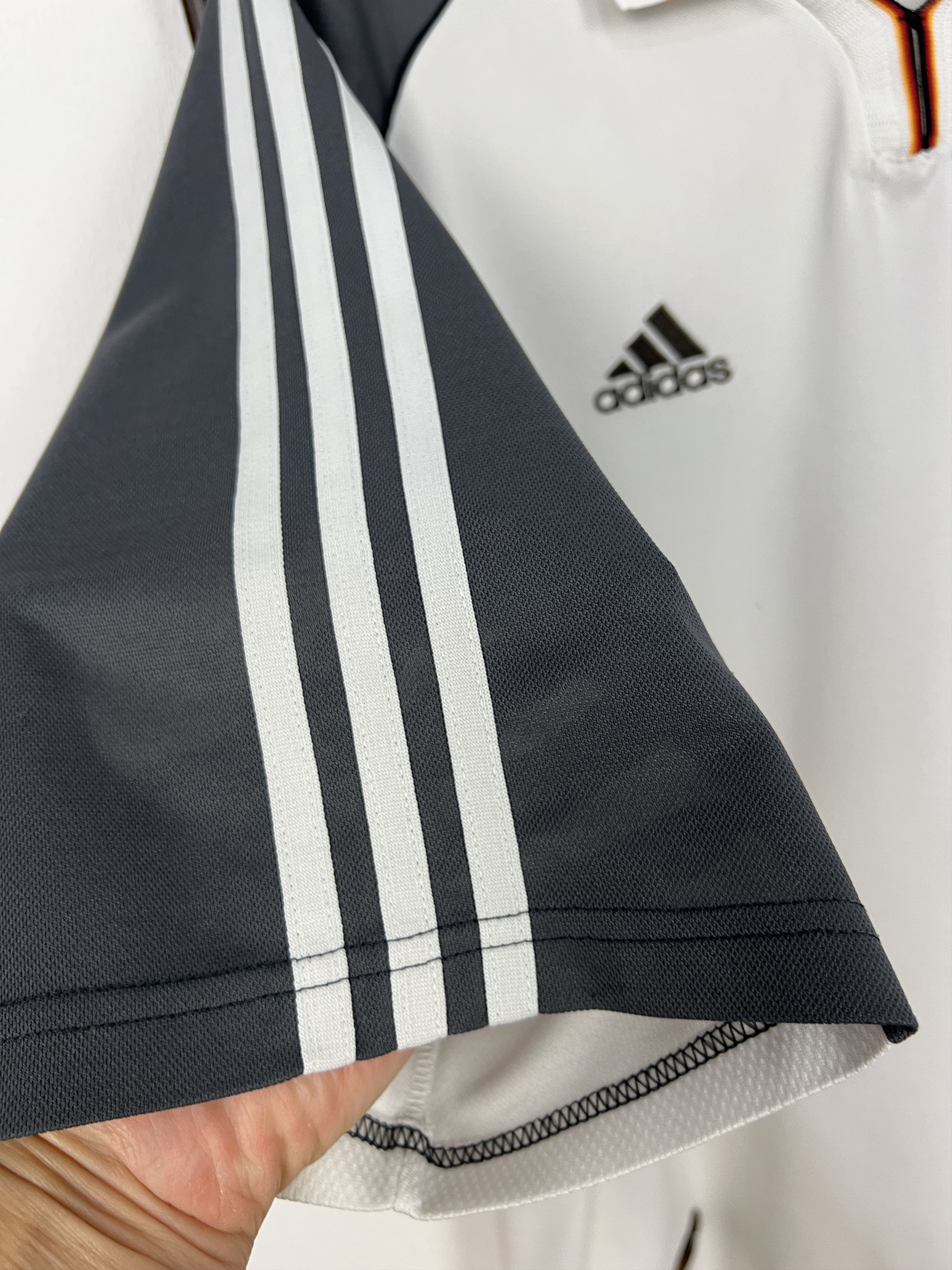 Adidas Germany Home football shirt 2000 Soccer Adidas National Team Size US XXL / EU 58 / 5 - 7 Thumbnail