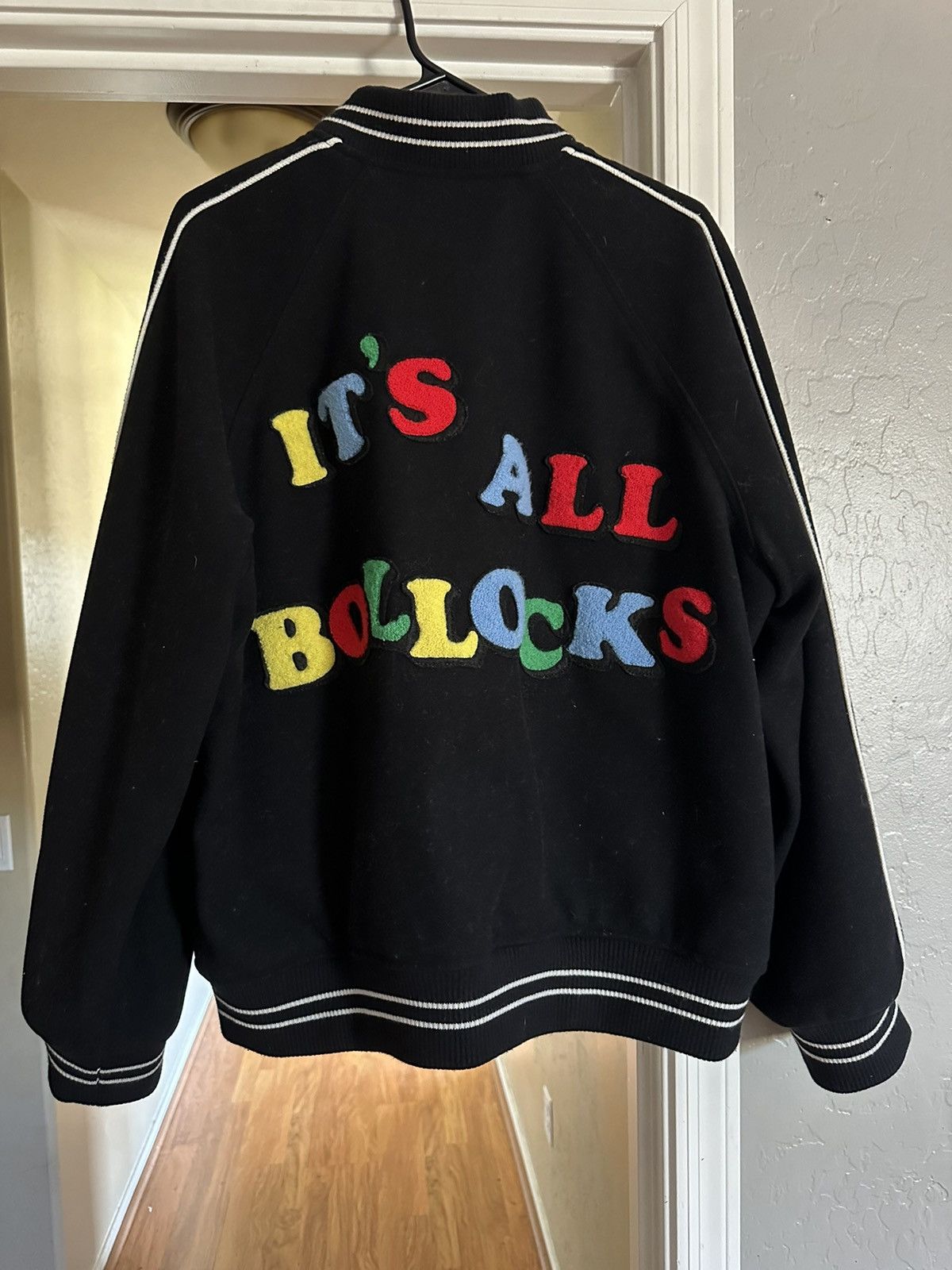 Supreme Supreme Varsity Jacket It’s All Bollocks Size US L / EU 52-54 / 3 - 1 Thumbnail