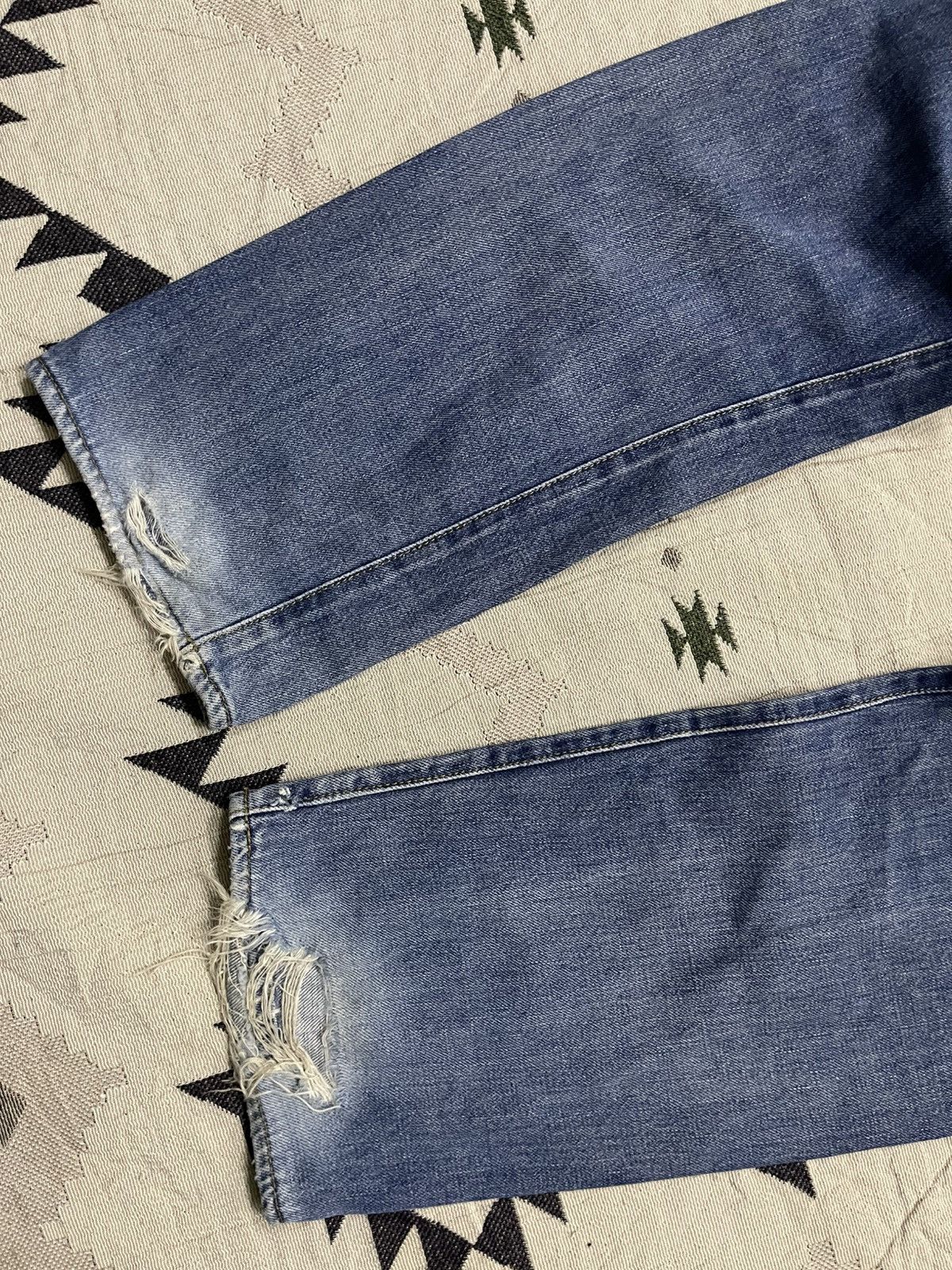 Levi's Vintage Clothing VINTAGE LEVIS 702 BIG E HOODED SELVEDGE DENIM JEANS Size US 32 / EU 48 - 14 Thumbnail