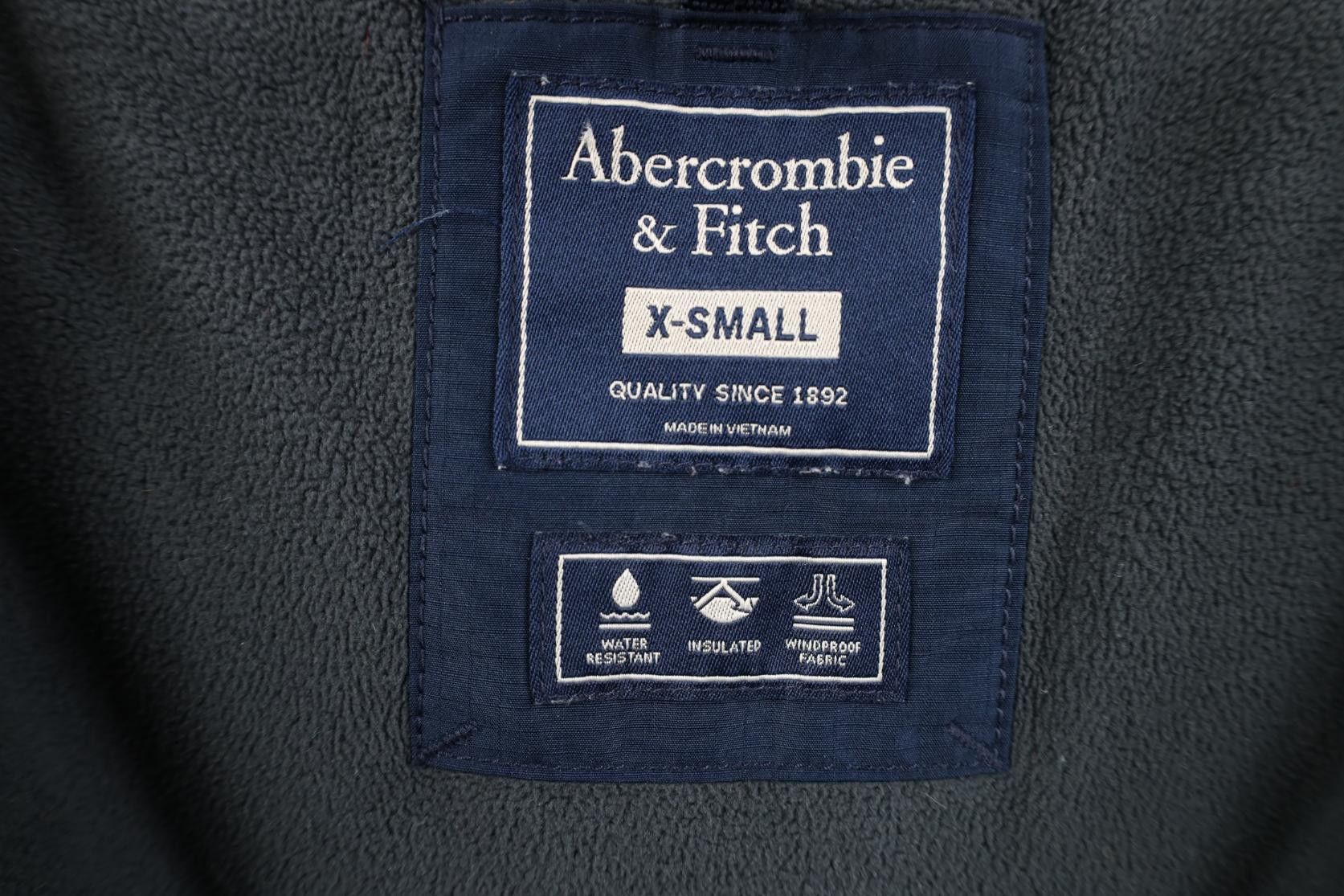 Abercrombie & Fitch Vintage Y2K Abercrombie & Fitch Hooded Lined Parka Jacket Size US XS / EU 42 / 0 - 12 Thumbnail