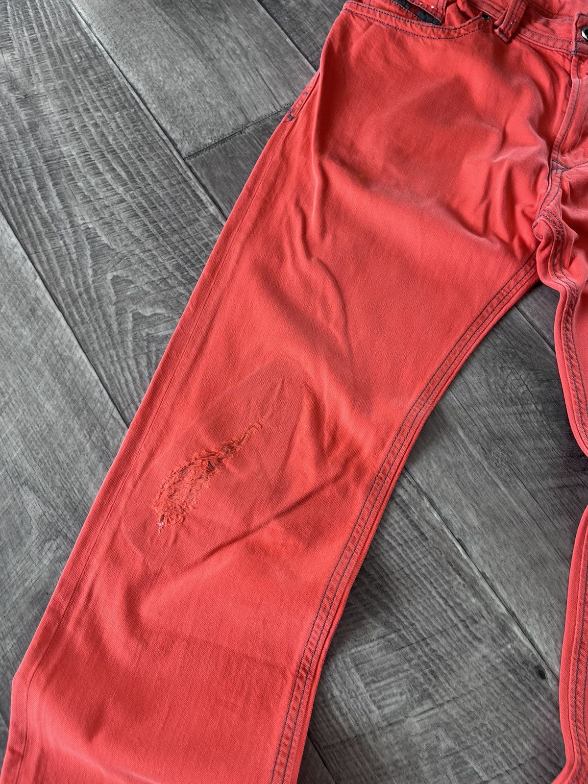 Diesel Rare Diesel D.N.A. S/S 2016 THAVAR Slim Skinny Distressed Size US 33 - 7 Thumbnail