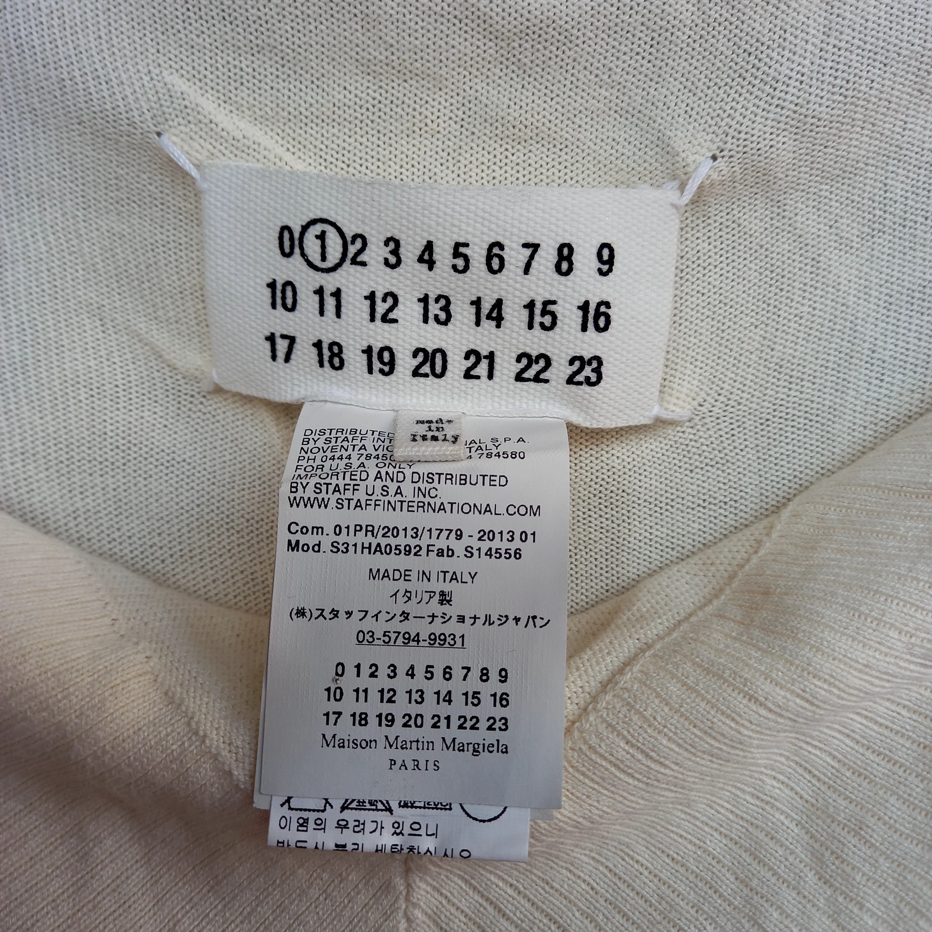 Maison Margiela 2013 Maison Margiela - Asymmetric Knit Size S / US 4 / IT 40 - 5 Thumbnail