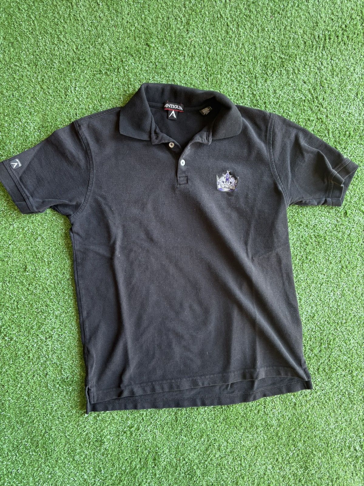 NHL × Vintage Vintage 1990s Los Angeles Kings Antigua polo shirt Size US S / EU 44-46 / 1 - 1 Thumbnail