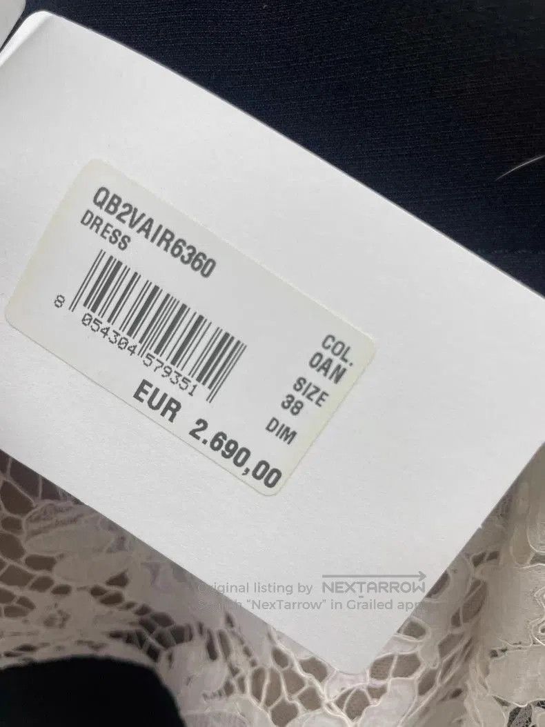 Valentino Valentino Colorblock Lace Dress M. Size US M / EU 48-50 / 2 - 3 Thumbnail