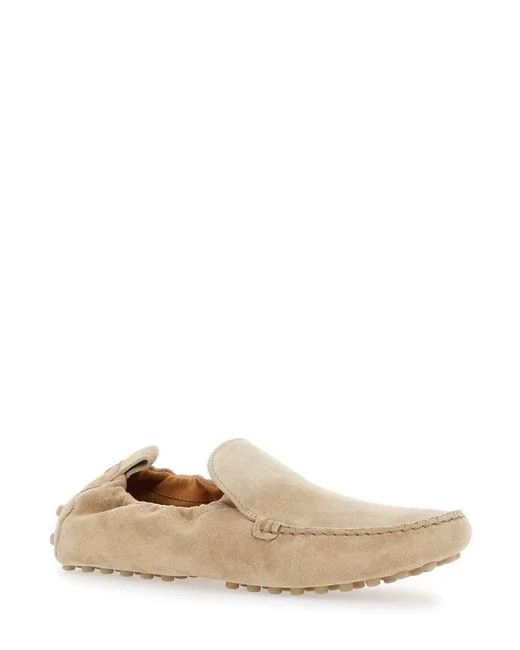 Tod's o1s22i1n0325 Gathered Leather Slippers in Corda Size US 6 / IT 36 - 2 Thumbnail