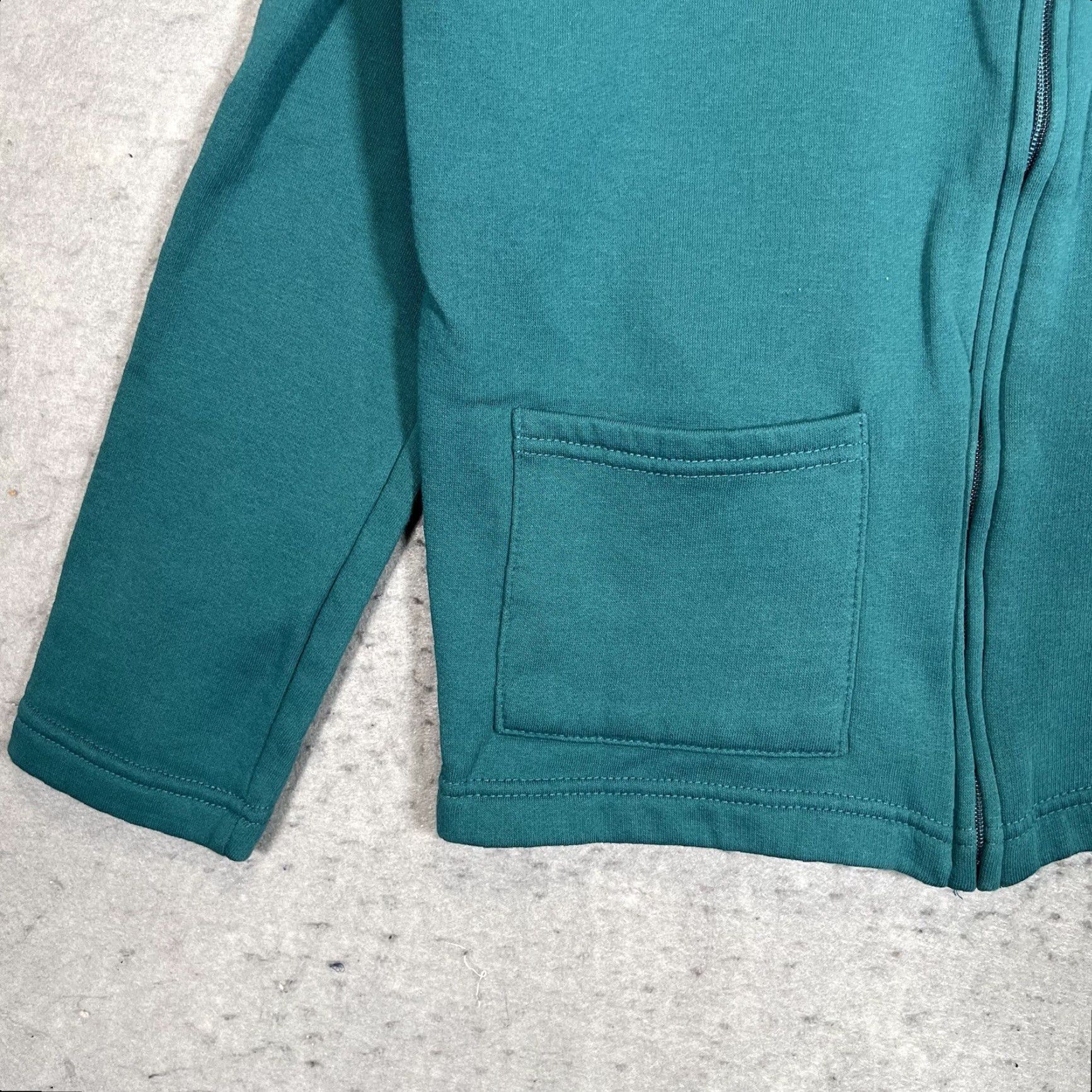 Altea VINTAGE Breckenridge Embroidered Bird House Full Zip Sweater Womens Small Teal Green Size S / US 4 / IT 40 - 5 Thumbnail