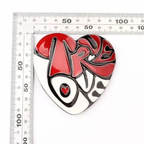 Other Heart Alloy Buckle Belt Size ONE SIZE - 7 Thumbnail
