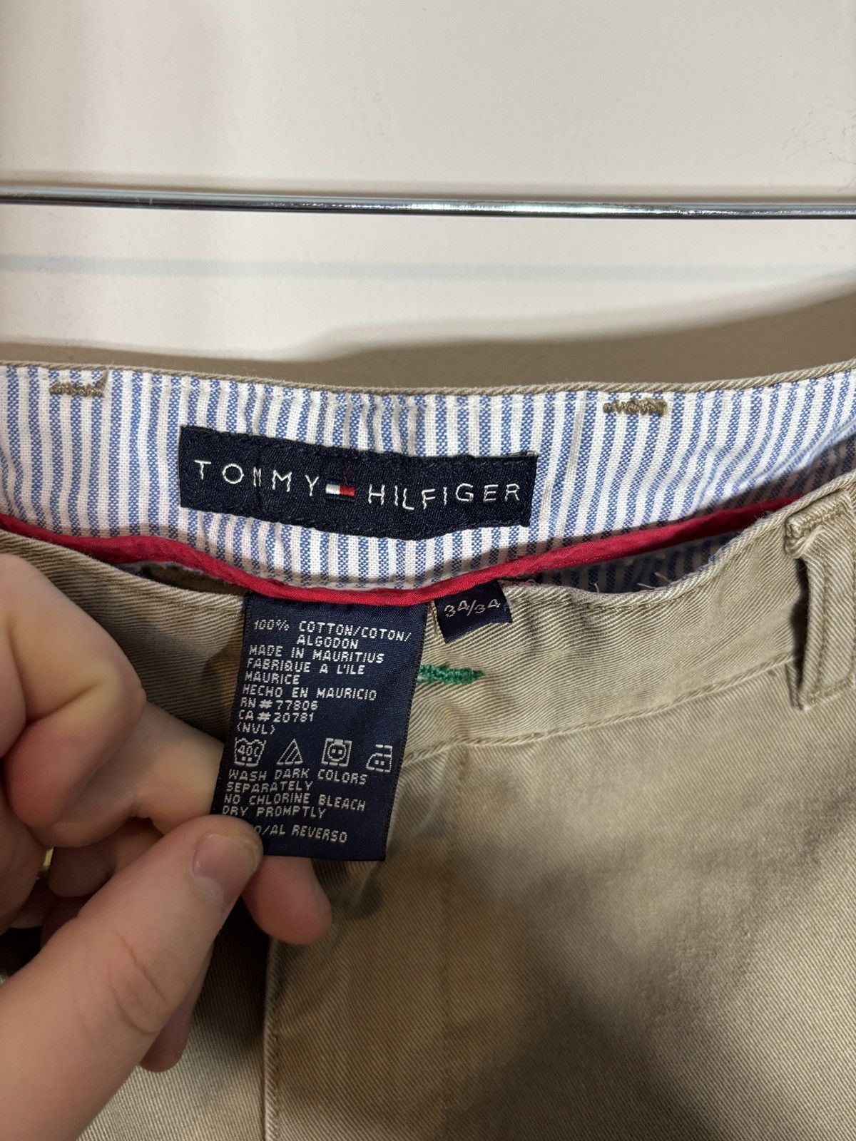 Tommy Hilfiger Vintage Tommy Hilfiger Cargo Pants Y2K Size US 33 - 3 Thumbnail