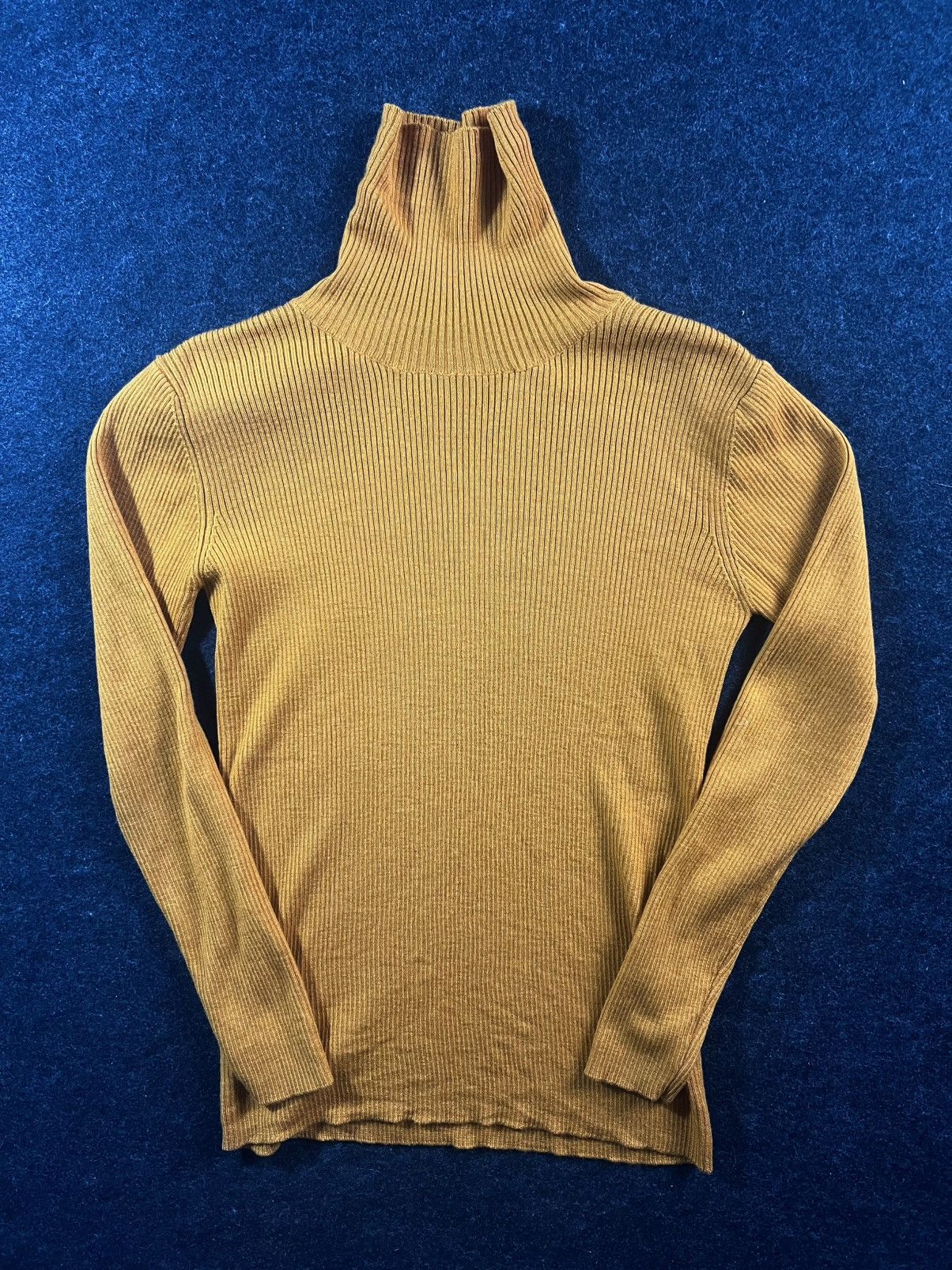 Vintage 80’s vintage sonia rykiel inscription knitted yellow mustard Size S / US 4 / IT 40 - 2 Thumbnail