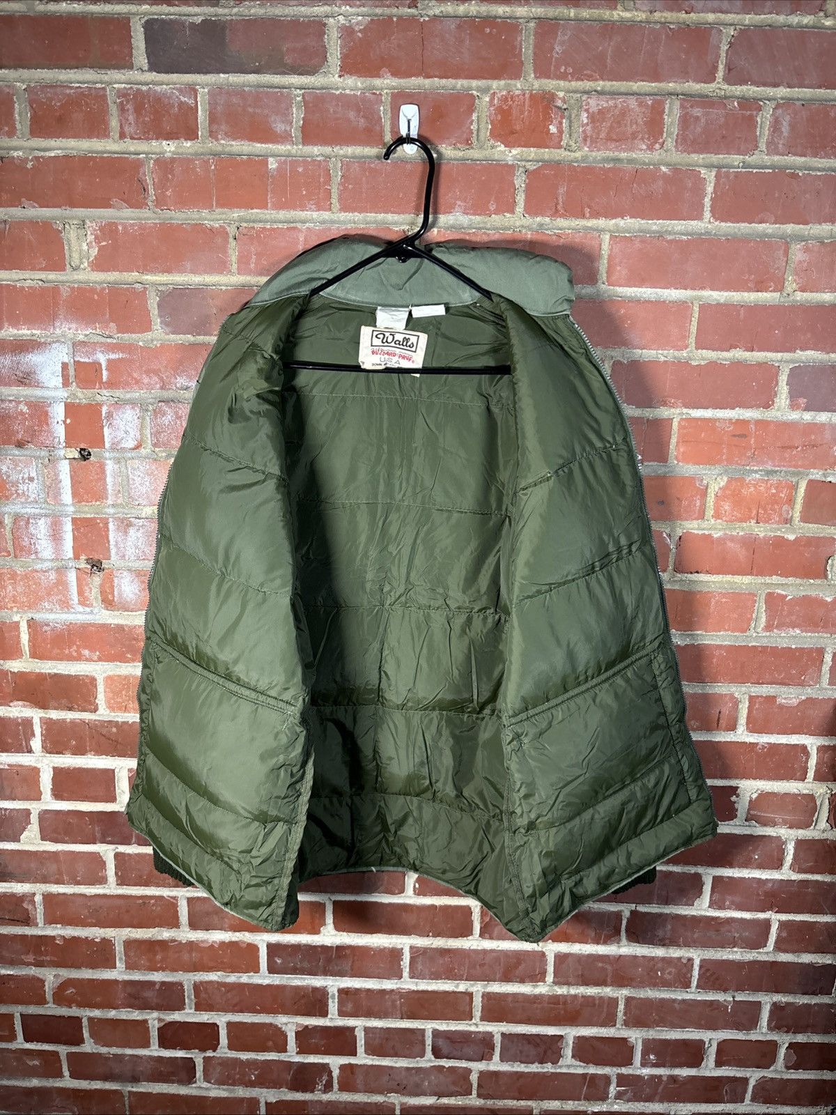 Walls Vintage 80s Walls Blizzard Pruf Down Jacket Green USA Large Size US L / EU 52-54 / 3 - 4 Thumbnail