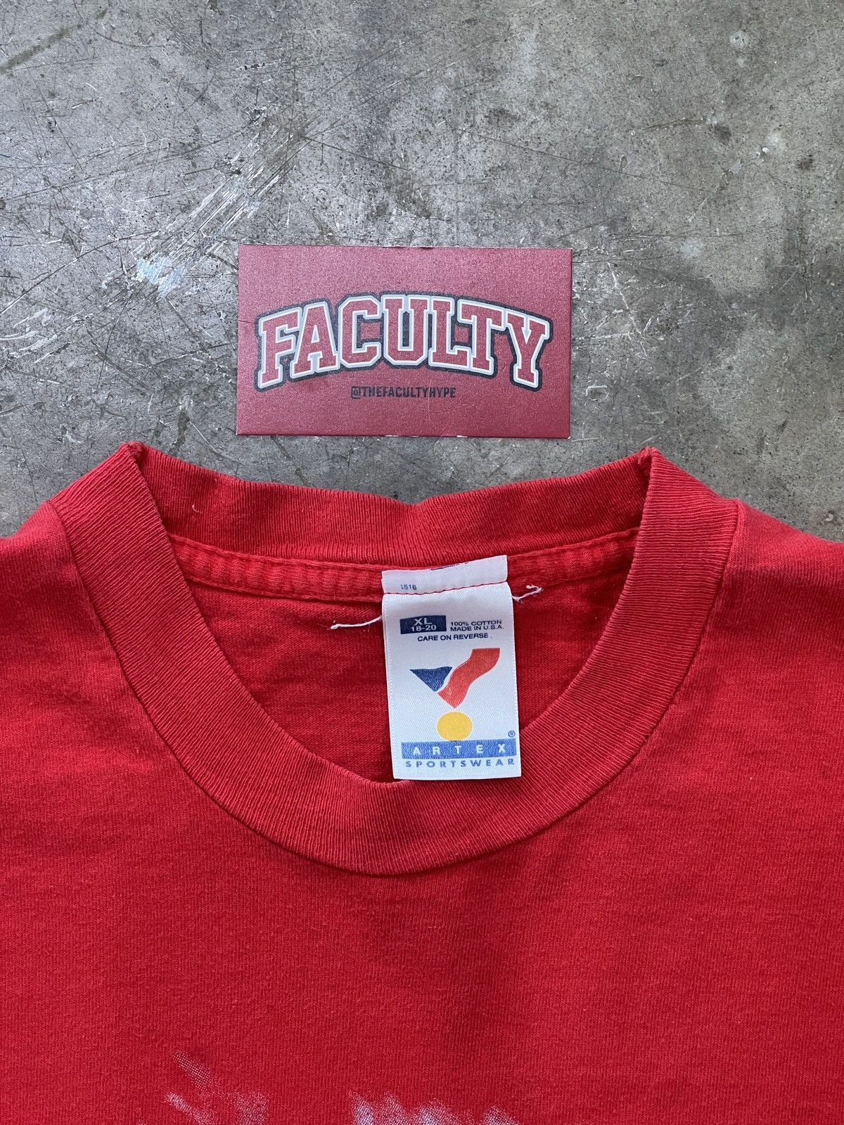 NBA Vintage 90s NBA Chicago Bulls Basketball Single Stitch XL Size US XL / EU 56 / 4 - 3 Thumbnail