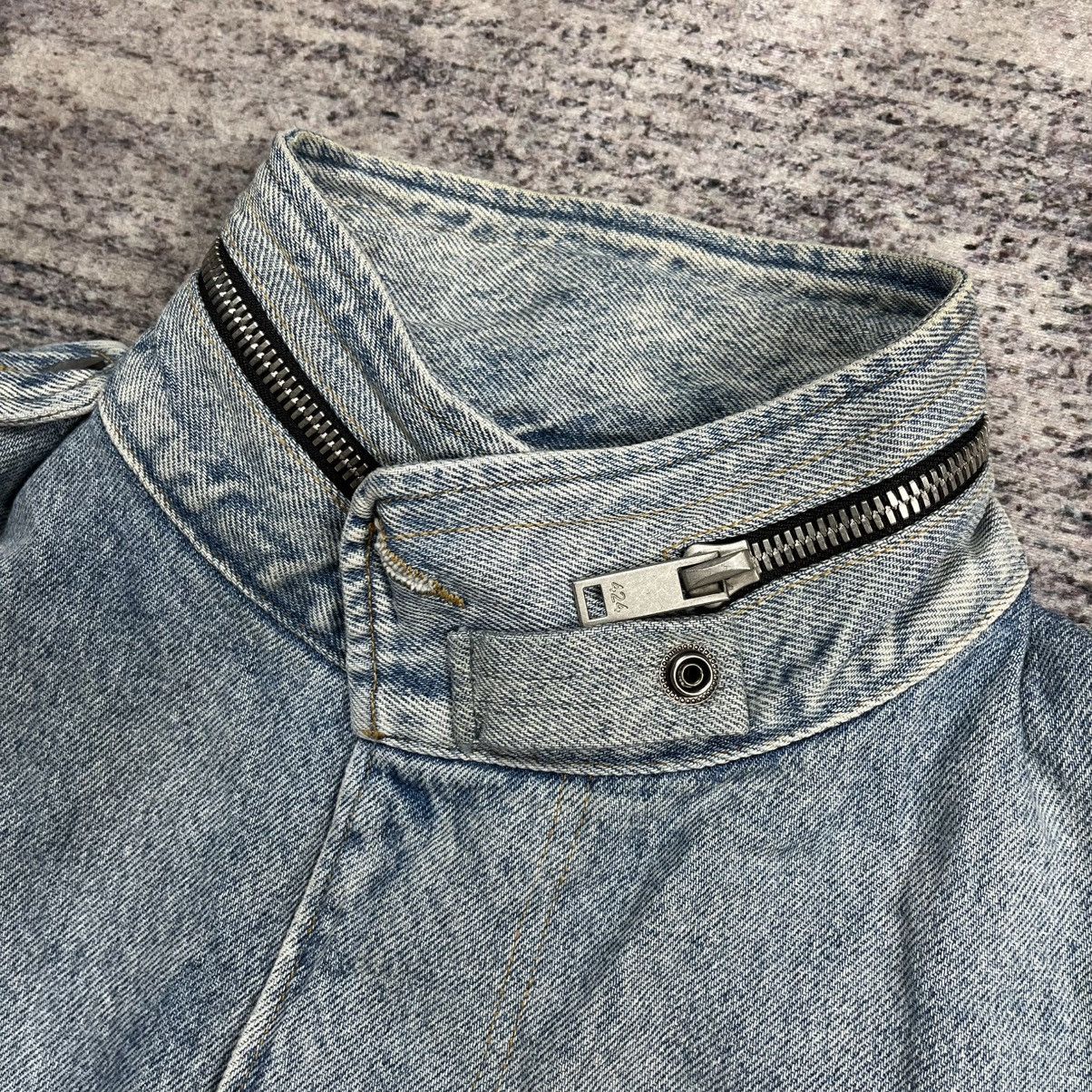 424 424 2017 denim parka jacket Size US M / EU 48-50 / 2 - 4 Thumbnail
