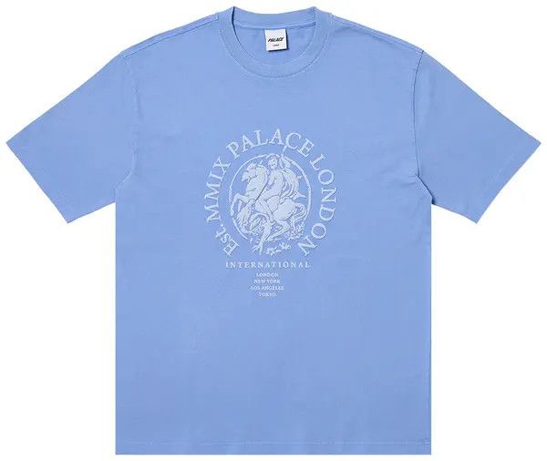 Palace Mmix T-Shirt 'Flexy Blue'