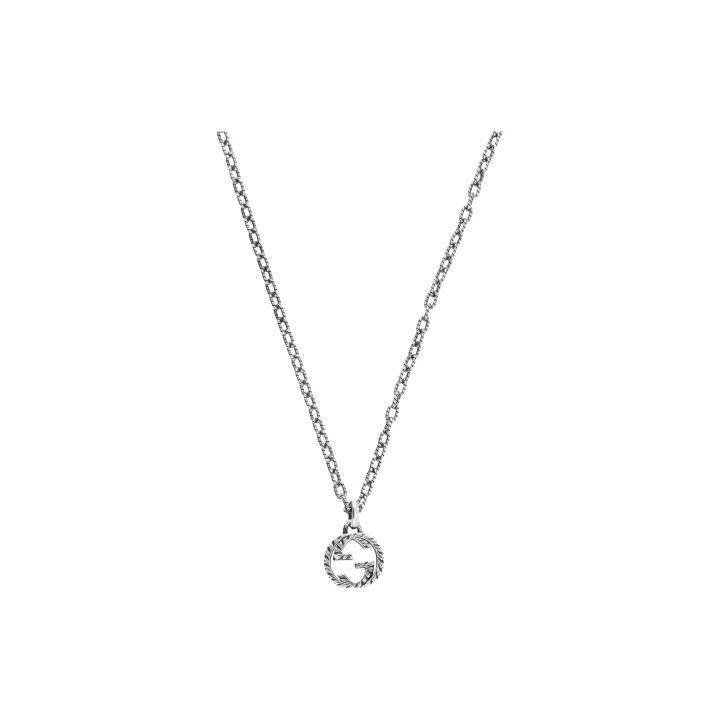 Gucci Gucci Gucci Interlocking G Silver Chain Necklace Unisex -2 Size ONE SIZE - 1 Thumbnail
