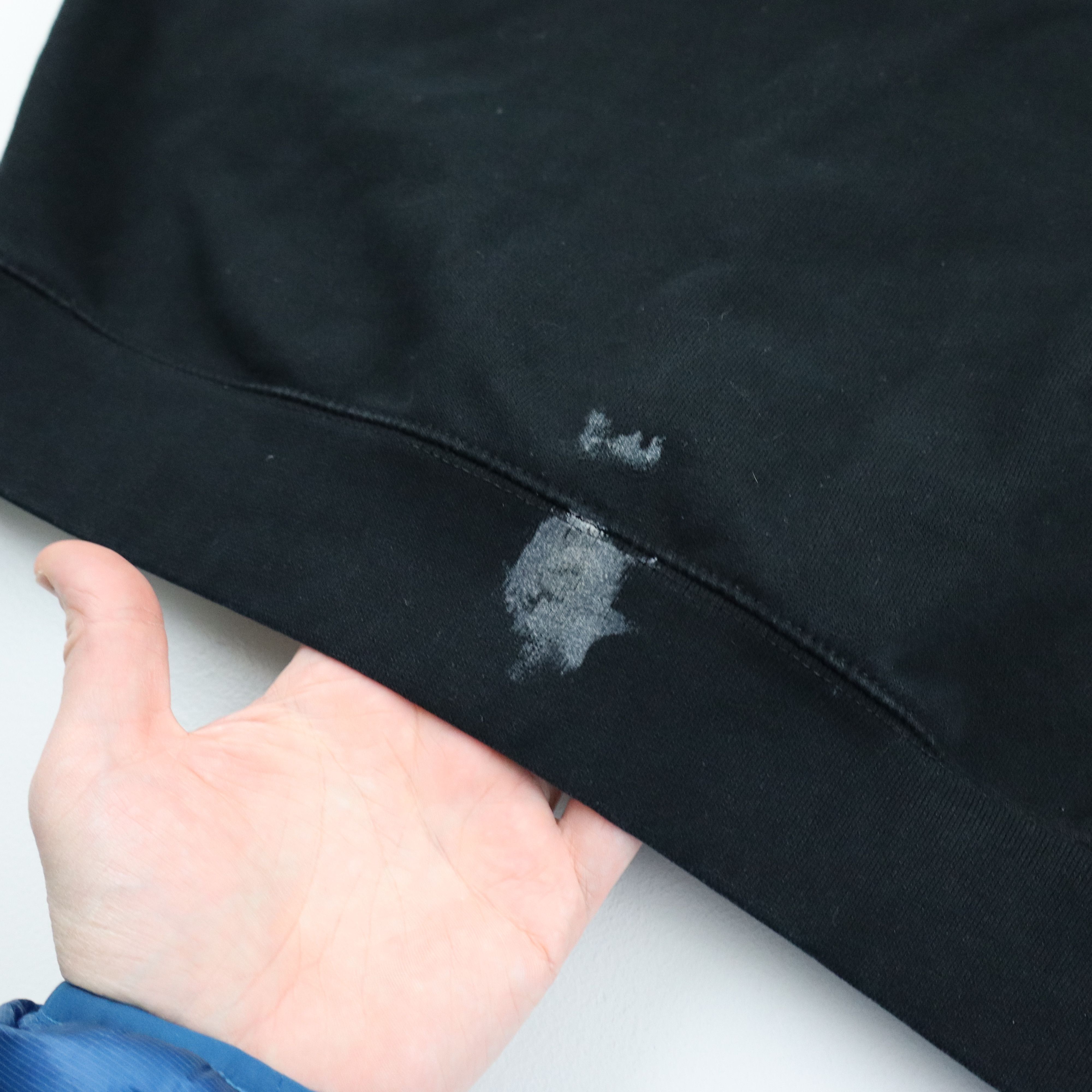 Supreme × Vintage Vintage 90s Y2K Boxy Faded Black Heavyweight Hoodie Large Size US L / EU 52-54 / 3 - 6 Thumbnail
