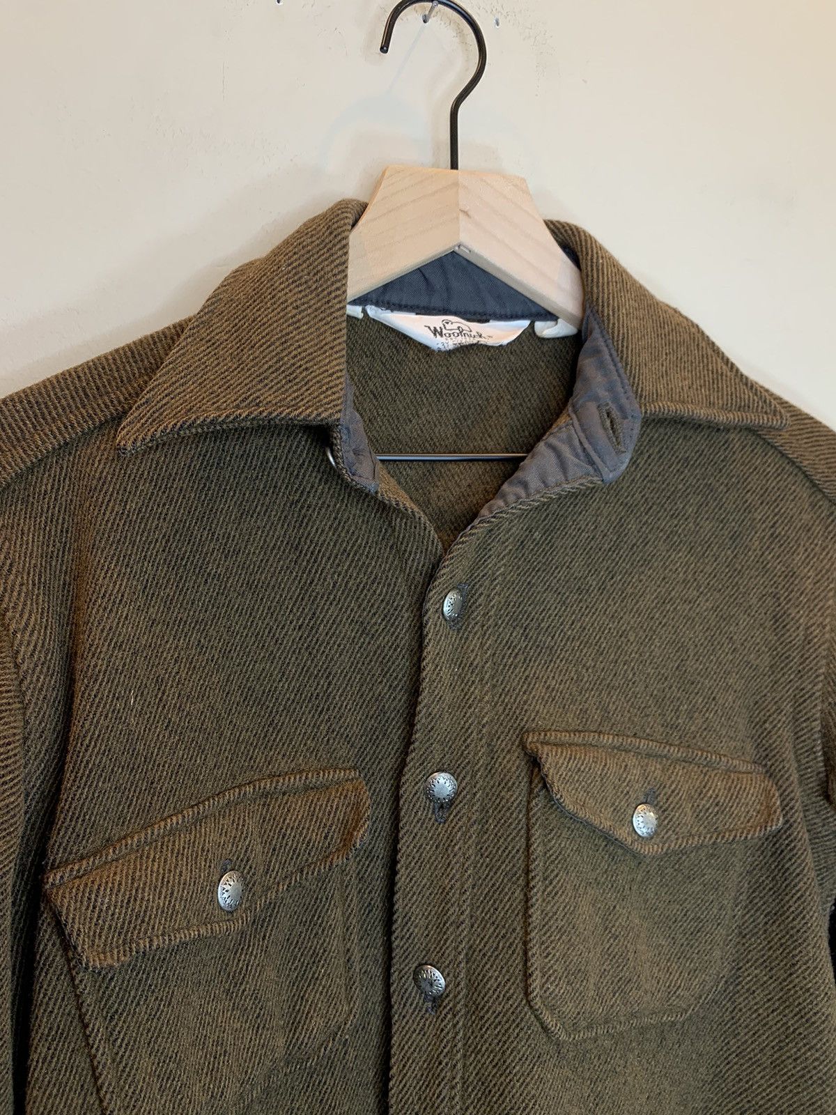 Woolrich Woolen Mills *RARE* Vintage 70’s Woolrich Two Pocket Button Shirt Jacket Size US M / EU 48-50 / 2 - 4 Thumbnail