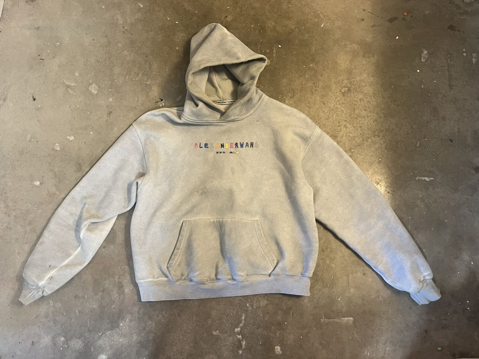 Alexander Wang Alexander Wang New York rainbow text hoodie Size US S / EU 44-46 / 1 - 1 Thumbnail