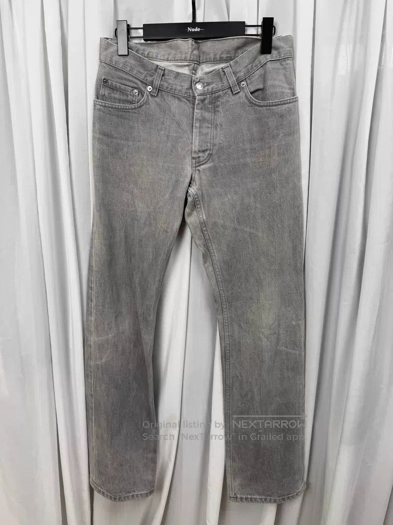 Helmut Lang Helmut Lang washed denim jeans| Size US 30 / EU 46 - 1 Thumbnail