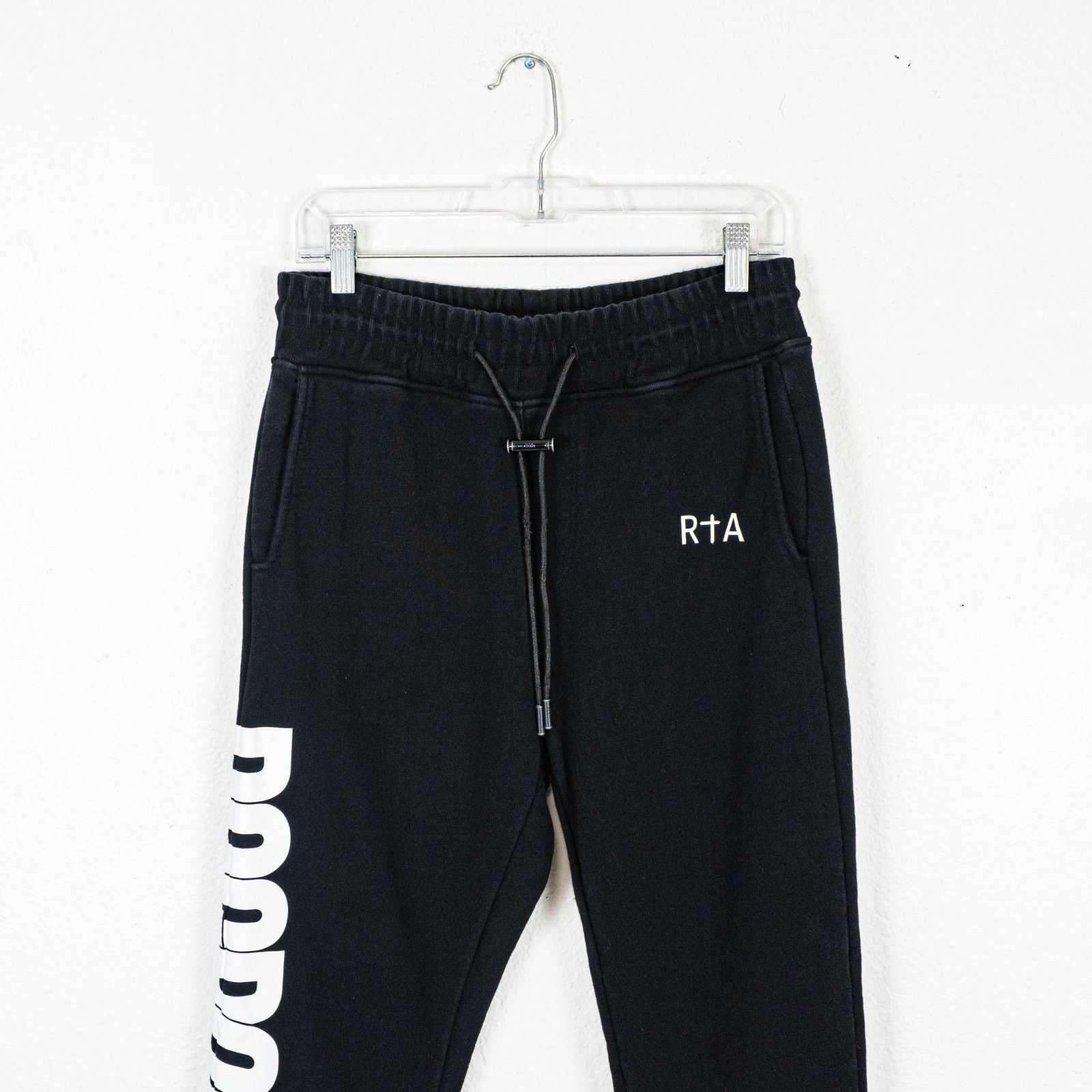 Rta RtA x DOGPOUND Terry Jogger Pant in Black cotton Sz Small Size US 28 / EU 44 - 10 Thumbnail