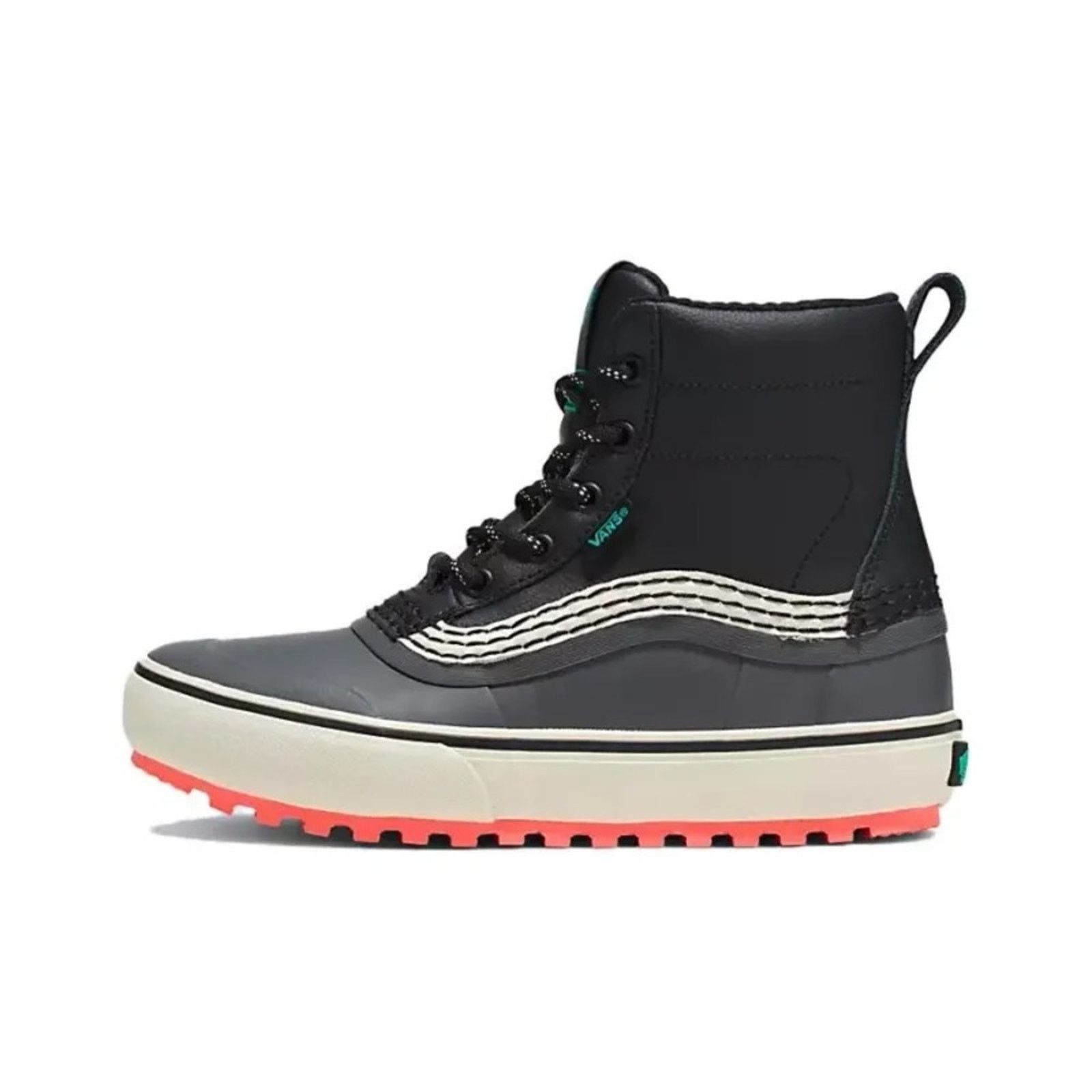 Vans Vans Black and Gray Rain & Snow Boots Size US 5.5 / EU 38 - 1 Thumbnail