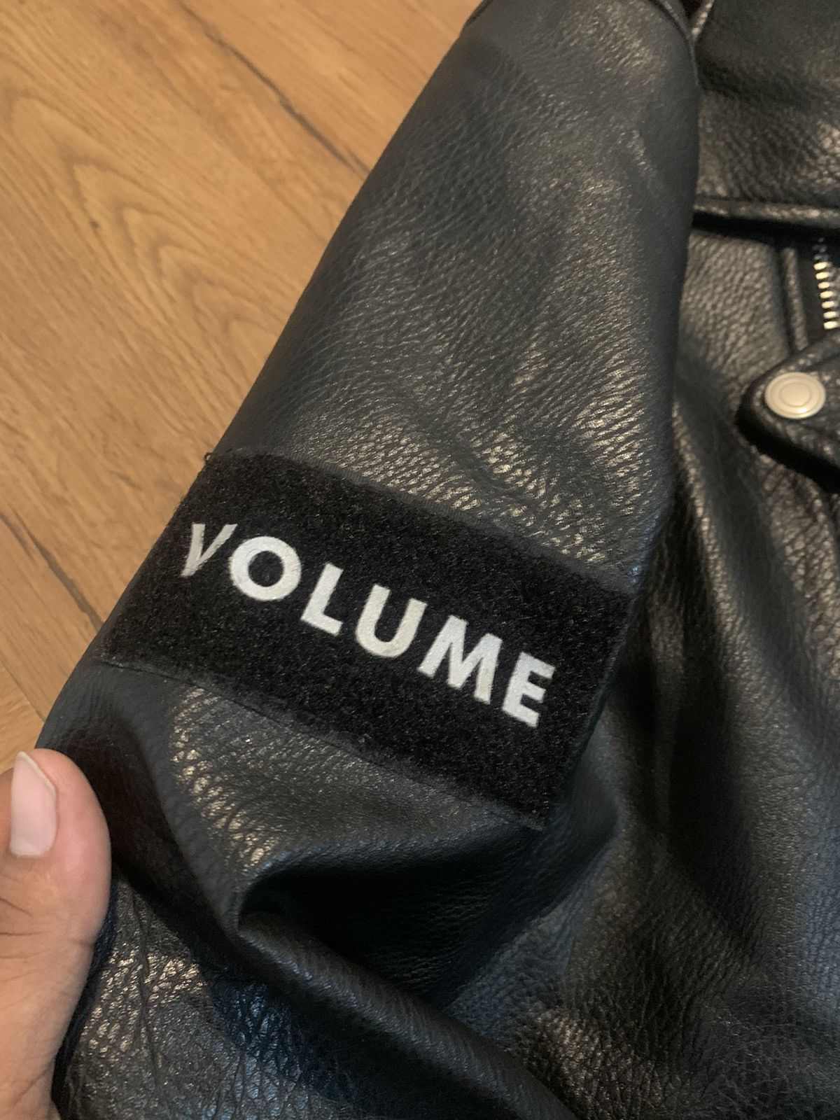 14th Addiction × If Six Was Nine × Le Grande Bleu (L.G.B.) Dress Volume faux Leater jacket Ramones Size US L / EU 52-54 / 3 - 5 Thumbnail