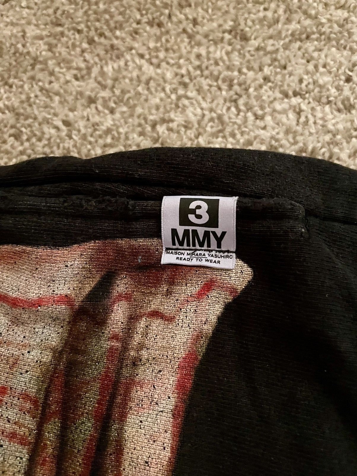 Maison MIHARA YASUHIRO Maison Mihara Yasuhiro Tromp l'oeil Shorts Size US 30 / EU 46 - 3 Thumbnail