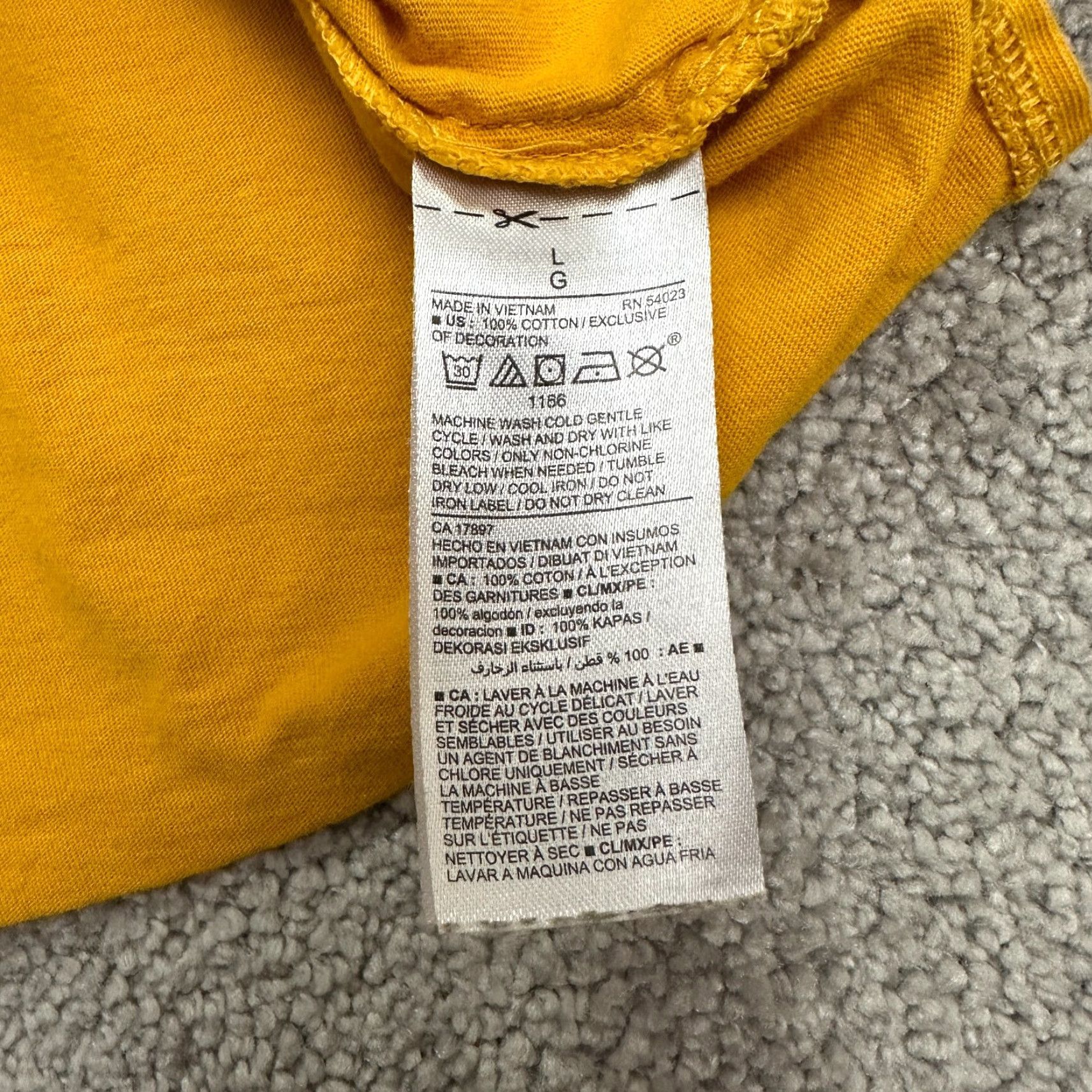 Old Navy Old Navy T-Shirt Womens Large Orange Cotton Pocket Tee Round Neck Short Sleeve Size L / US 10 / IT 46 - 5 Thumbnail