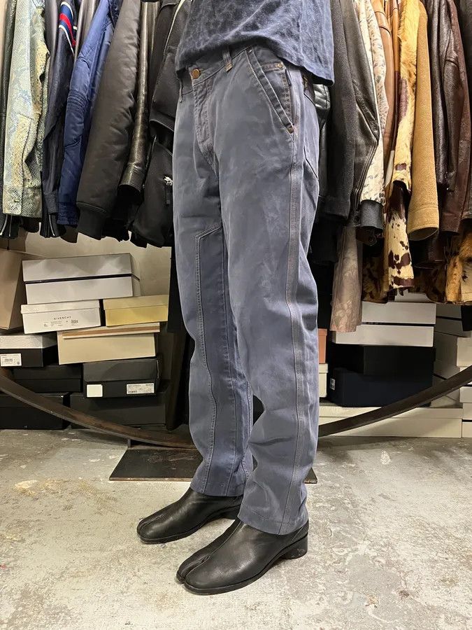 Burberry 2000s Burberry Navy Light Worker Pants Size US 31 - 3 Thumbnail
