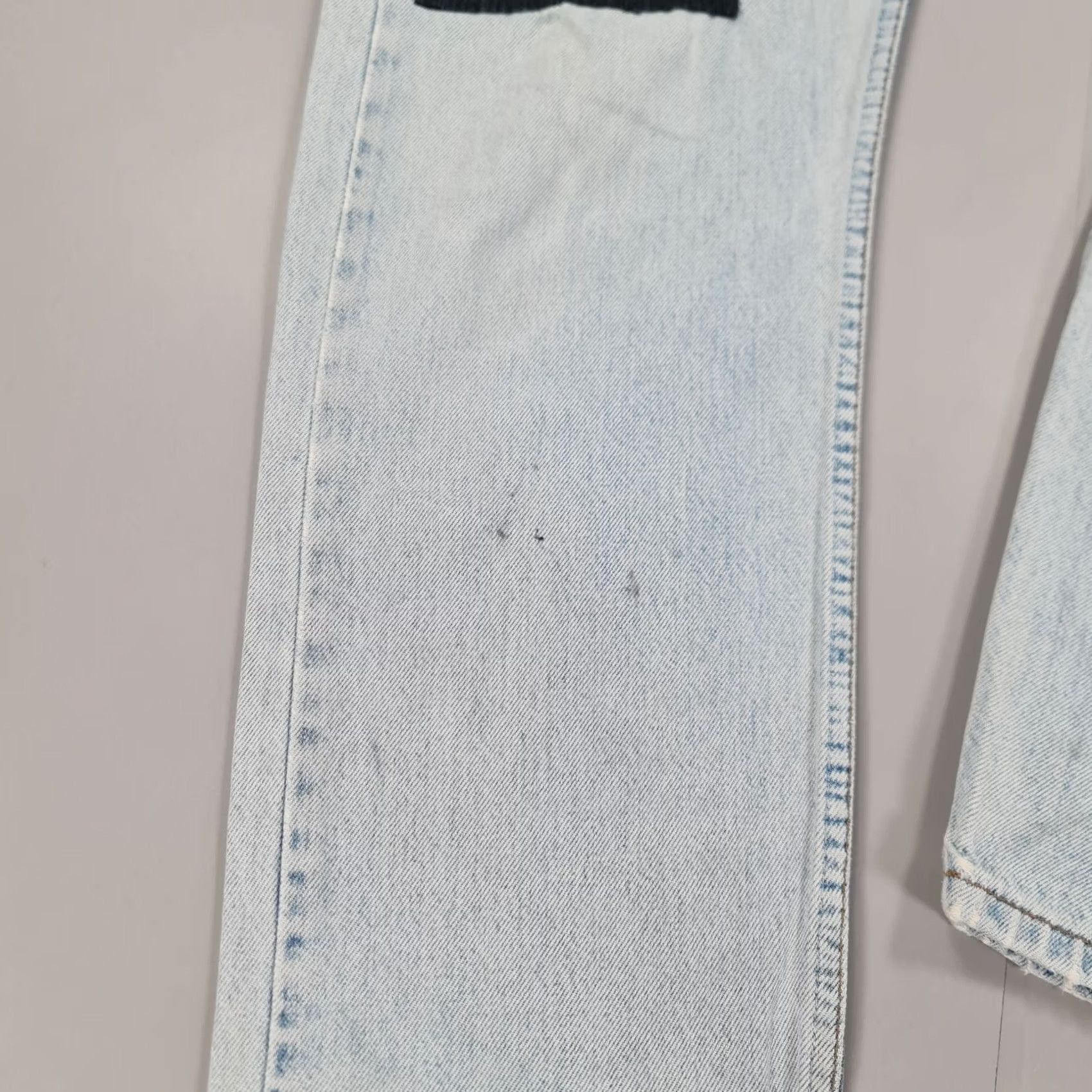 Levi's VINTAGE Levi's 615 02 Jeans Blue Regular Straight 90s Mens W32 L30 Orange Tab Distressed Pockets Retro Outdoor Classic Denim Cotton Size US 32 / EU 48 - 7 Thumbnail