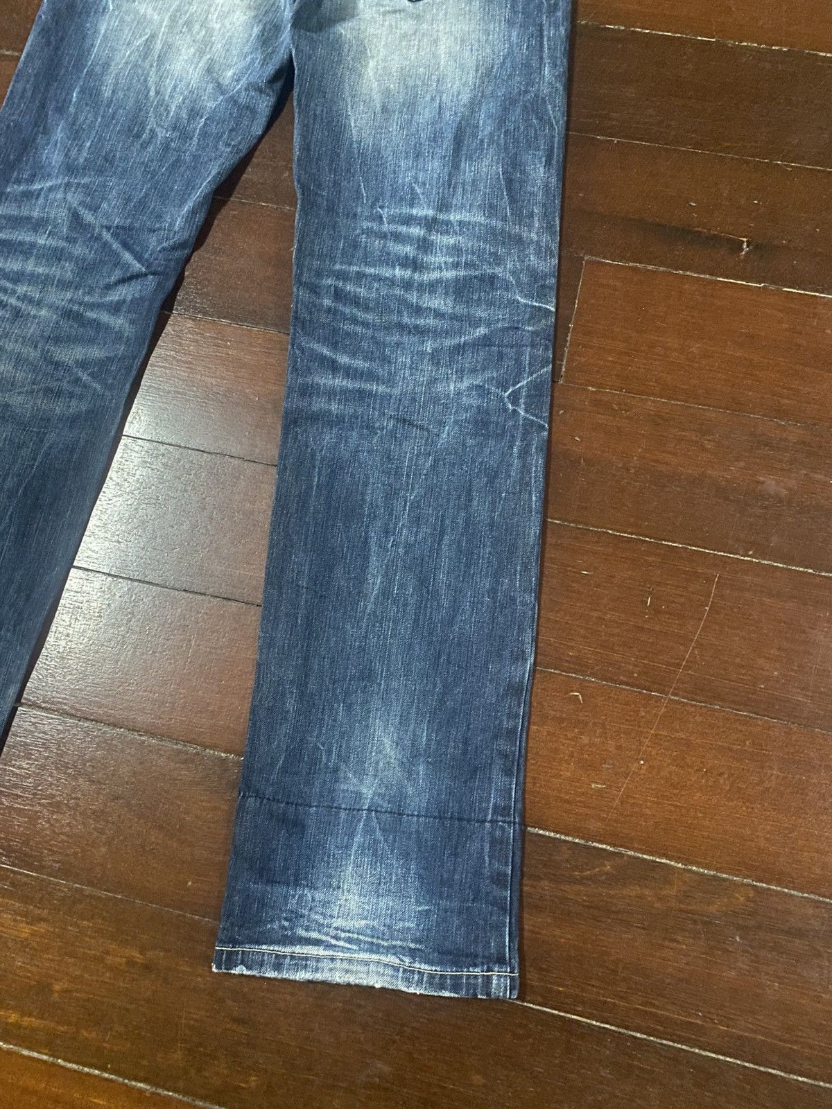 If Six Was Nine Flare Red Papper If six Was Nine Style Buckle Back Denim ☠️🎌 Size US 34 / EU 50 - 13 Thumbnail