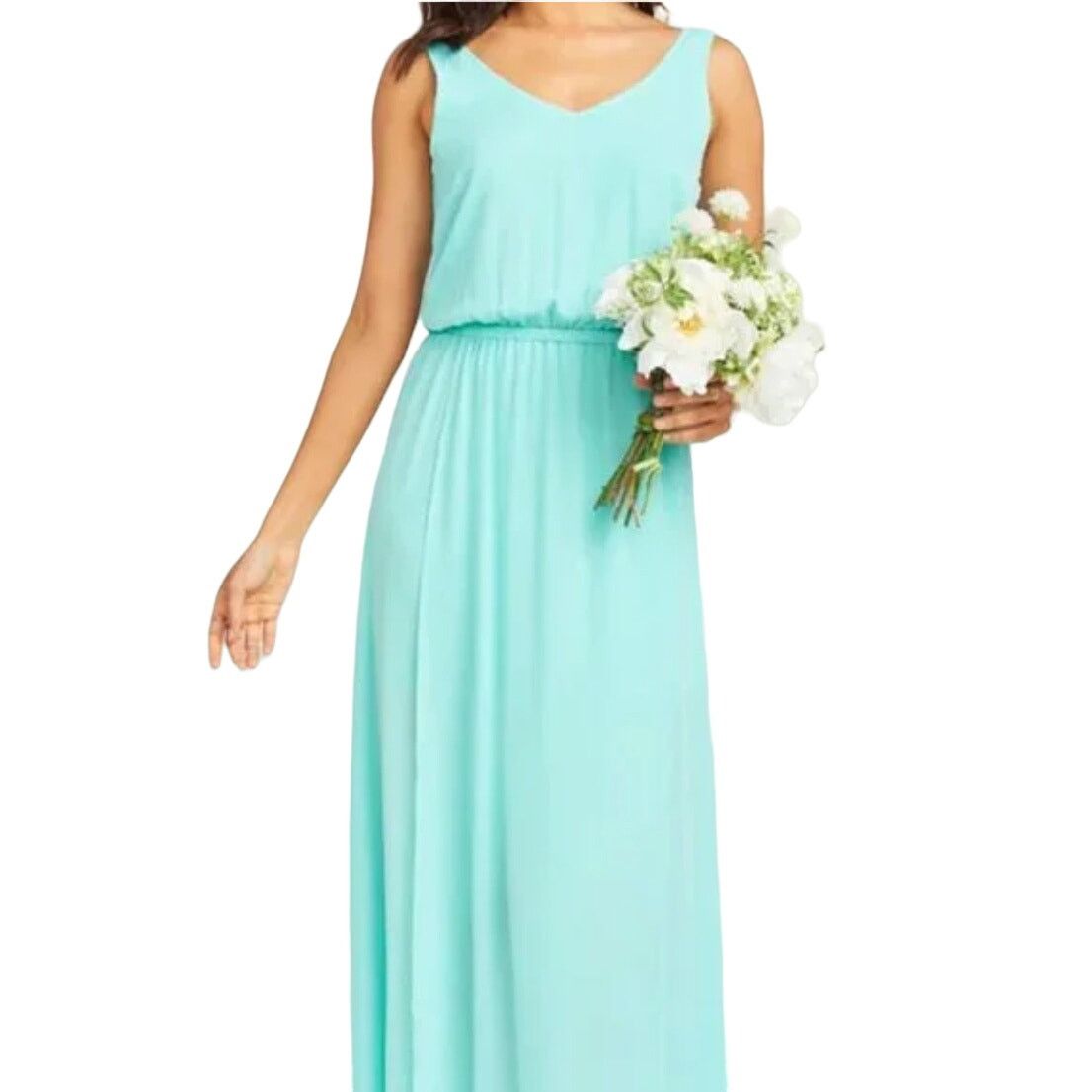 Show Me Your MuMu Show Me Your Mumu Kendall Sleeveless Maxi Sea Glass Medium Size M / US 6-8 / IT 42-44 - 9 Thumbnail