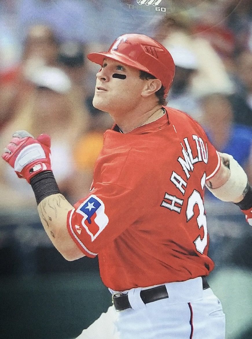 MLB JOSH HAMILTON TEXAS RANGERS MLB FULL GRAPHIC T SHIRT Size US XXL / EU 58 / 5 - 8 Thumbnail