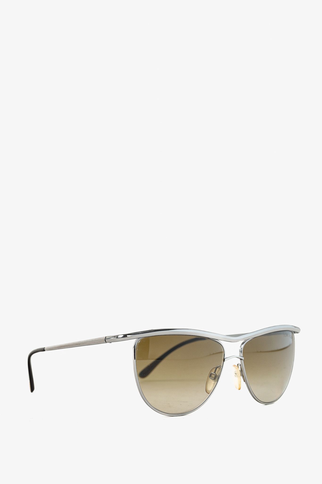 Tom Ford Tom Ford Helene TF182 Silver-Tone Sunglasses Size ONE SIZE - 1 Thumbnail