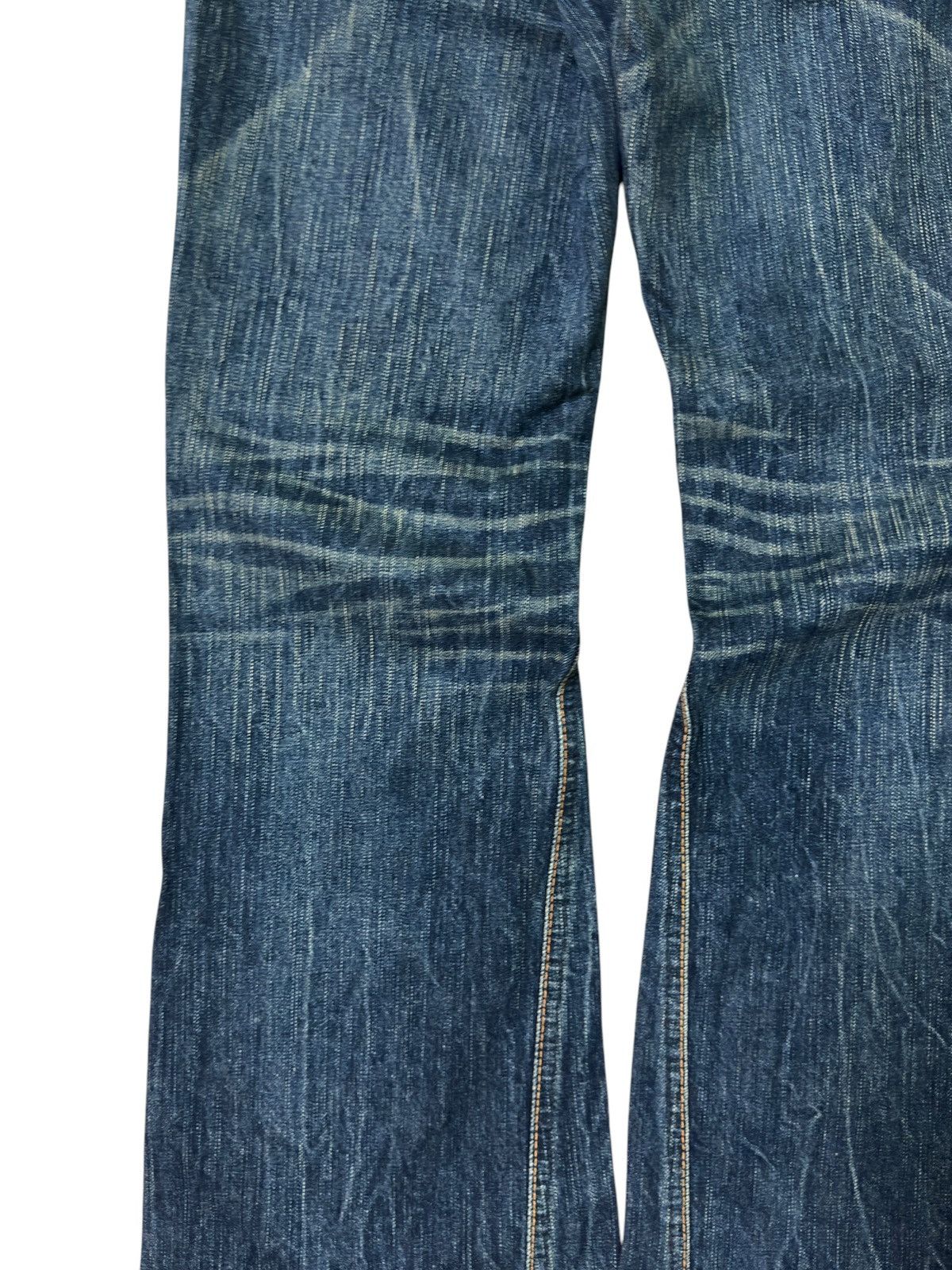 Edwin FLARE EDWIN 503 CLAWS ACID WASH JUNYA WATANABE STYLE DENIM Size US 29 - 14 Thumbnail