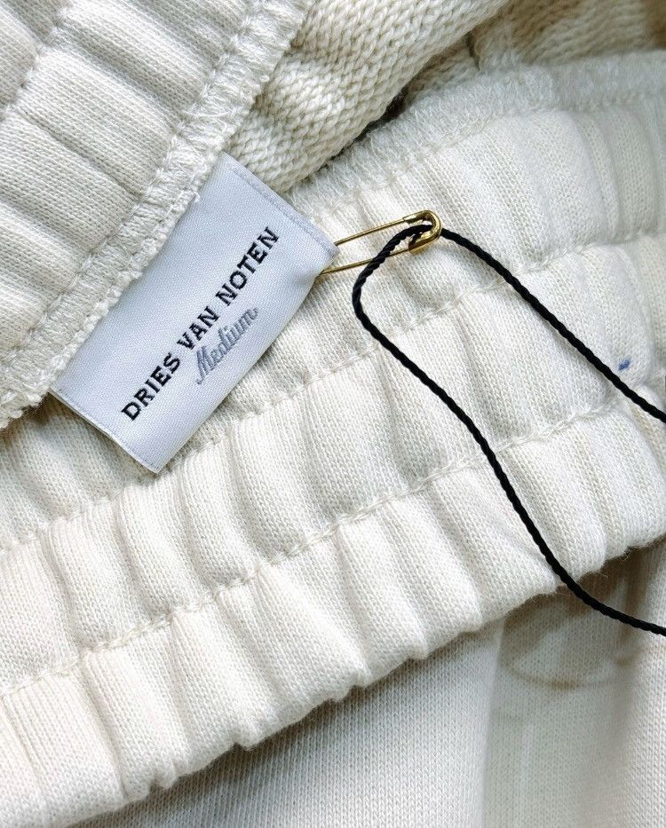 Dries Van Noten Dries van noten Khaki sports wide-leg pants 2412-Nextarrow Size US 31 - 3 Thumbnail