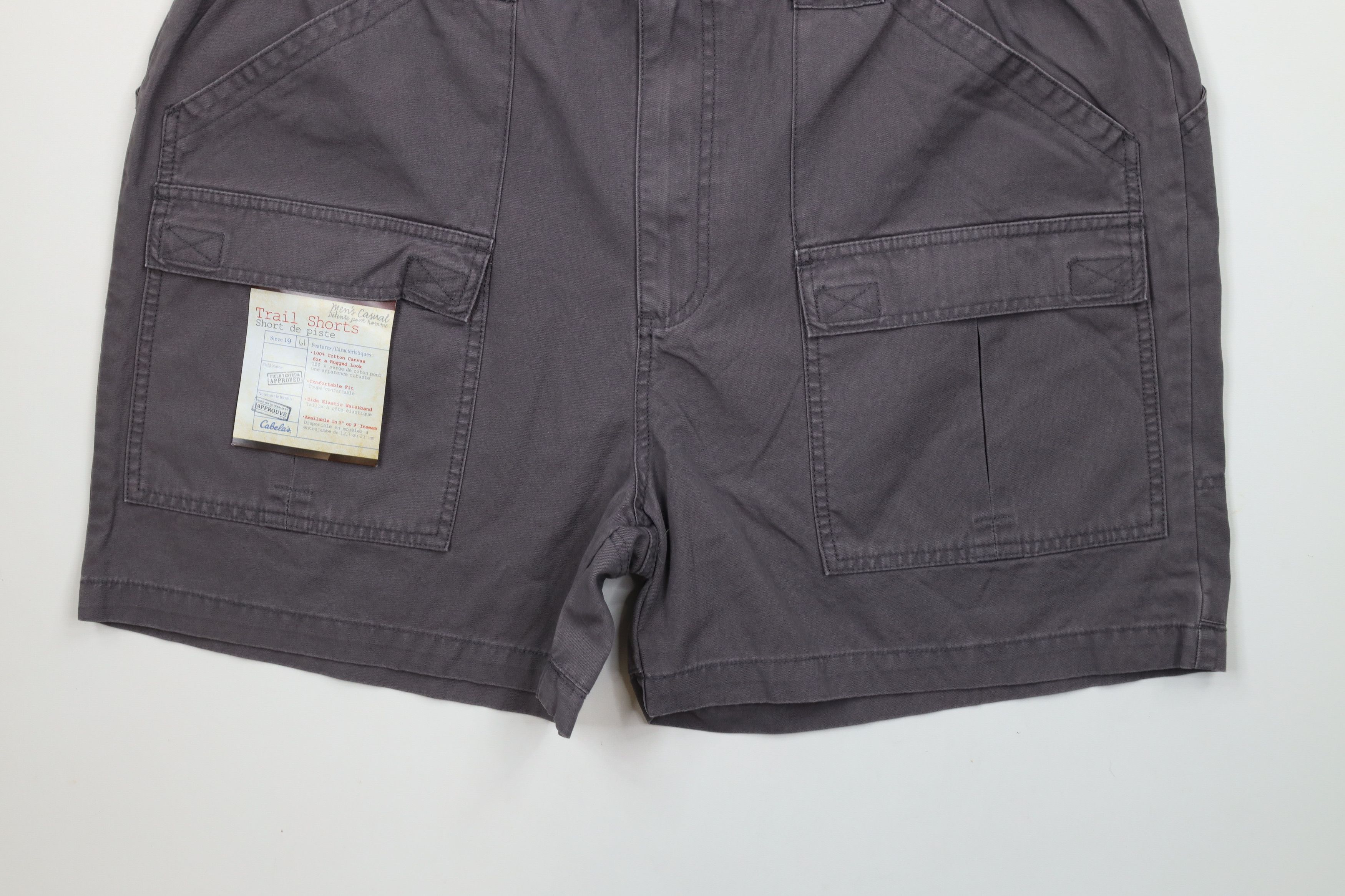 Cabelas × Vintage Deadstock Vintage Cabelas Above Knee Hiking Trail Shorts Size US 42 / EU 58 - 4 Thumbnail