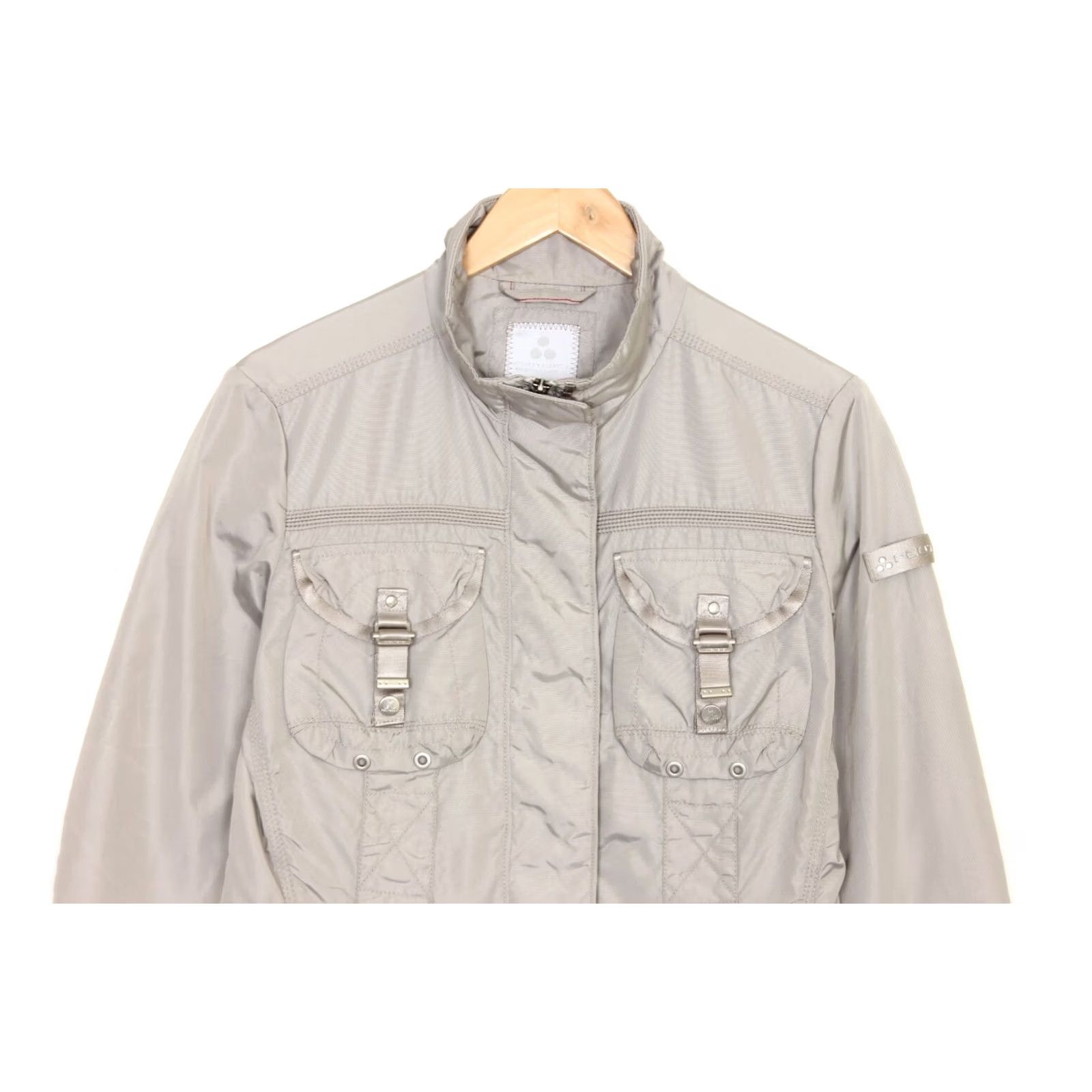 Peuterey PEUTEREY APPLE WOOD 11 Polyamide Jacket Women Size EU 44 MJ2404 Clothing Grey Casual jacket Womens Size M / US 6-8 / IT 42-44 - 3 Thumbnail