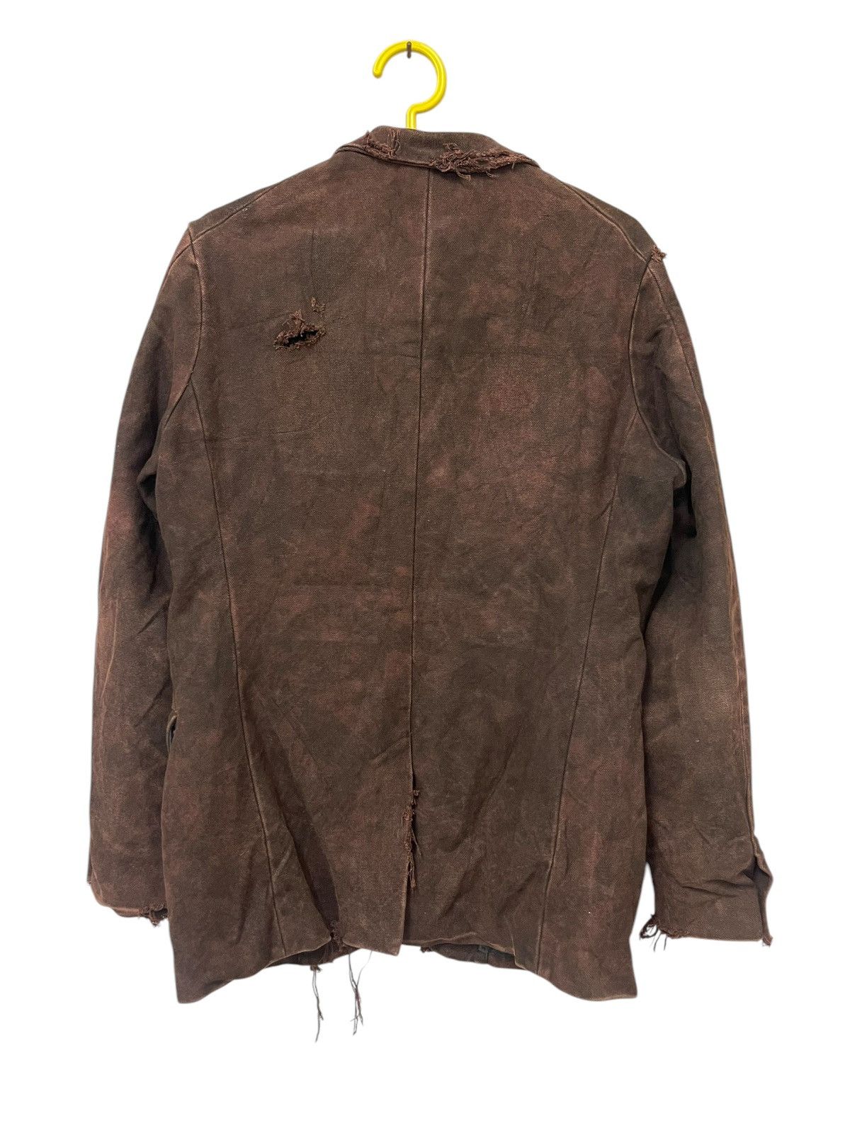 RIPVANWINKLE RIP VAN WINKLE DESTRESS DENIM JACKET Size US S / EU 44-46 / 1 - 2 Thumbnail