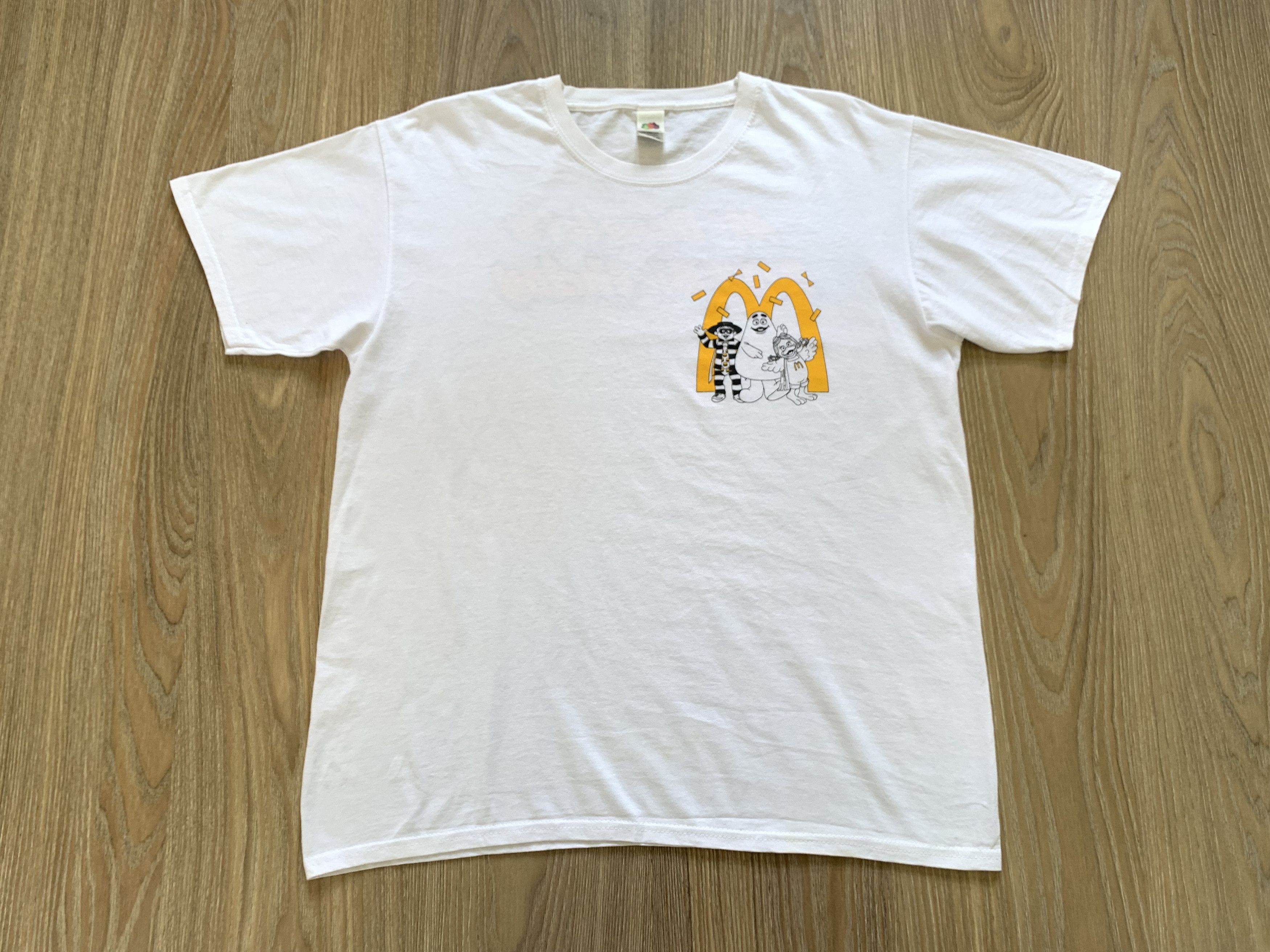 Fruit Of The Loom Tultex Mc Happy Day Mcdonald's Charity T Shirt Size US M / EU 48-50 / 2 - 2 Thumbnail