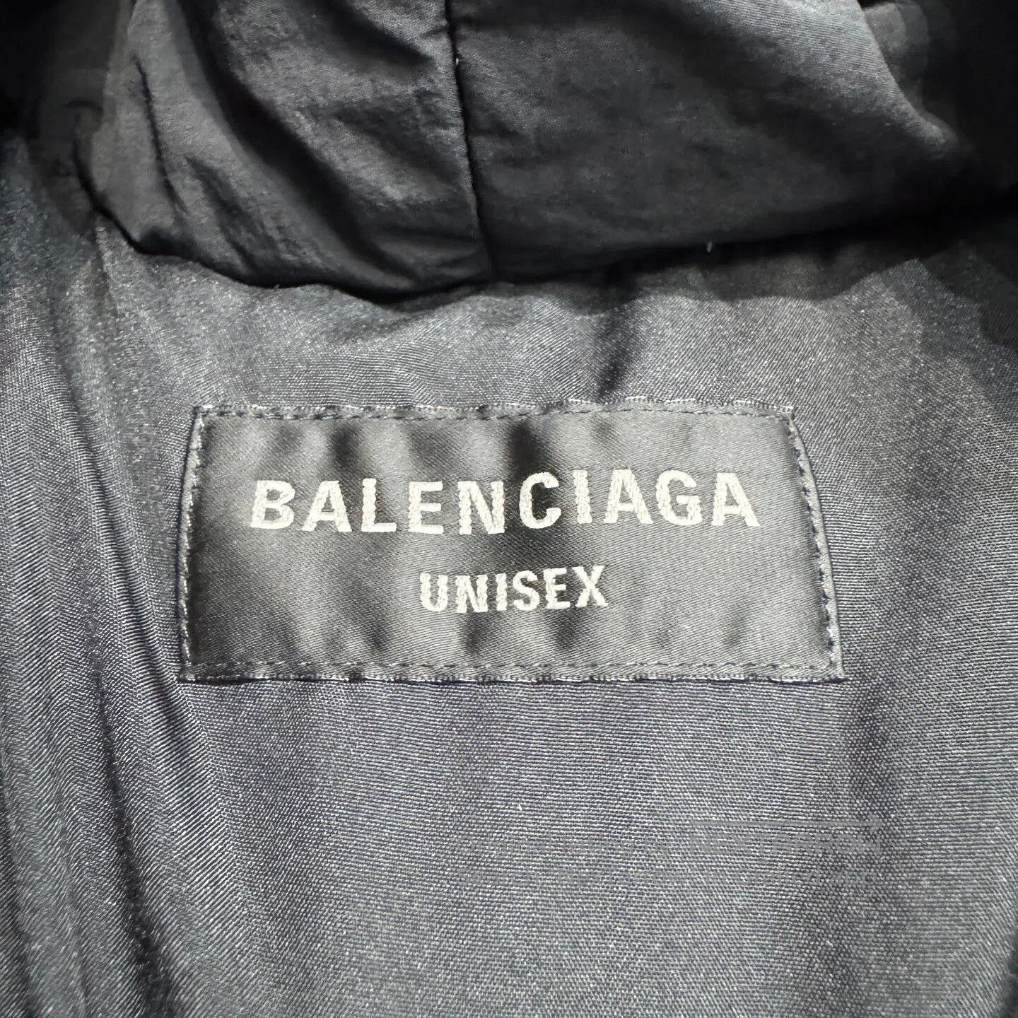 Balenciaga Balenciaga Double-loop embroidered cotton coat| Size US XL / EU 56 / 4 - 3 Thumbnail