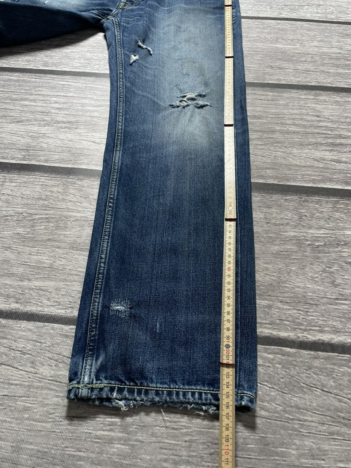 Evisu × Puma Evisu x Puma baggy distressed vintage y2k jeans Size US 34 / EU 50 - 17 Thumbnail