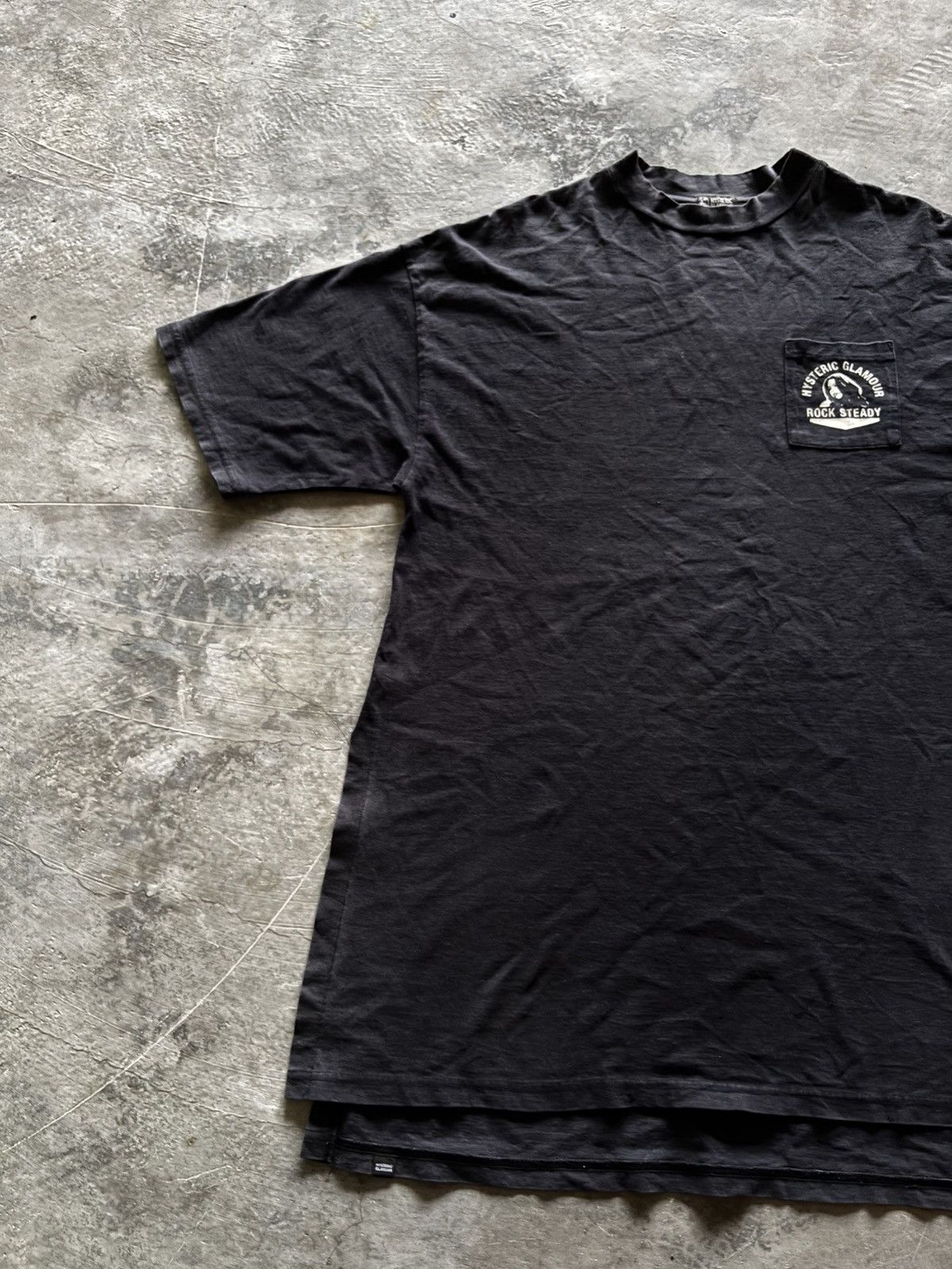 Hysteric Glamour HYSTERIC GLAMOUR pocket tee fade tee japanese tokyo harajuku Size US XL / EU 56 / 4 - 10 Thumbnail