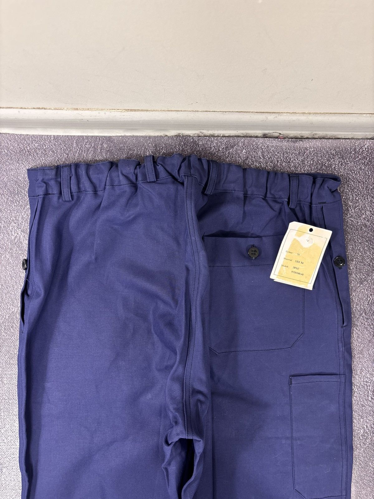 Other Vintage Sanfor French Workwear Pants 60s Cotton Twill Size US 38 / EU 54 - 16 Thumbnail