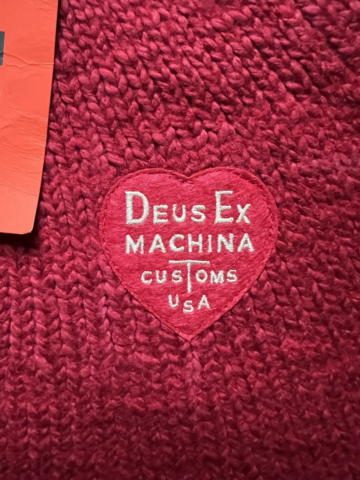 Deus Ex Machina Deus Ex Machina Heart Logo Knitted Sweater Human Made Size US L / EU 52-54 / 3 - 2 Thumbnail
