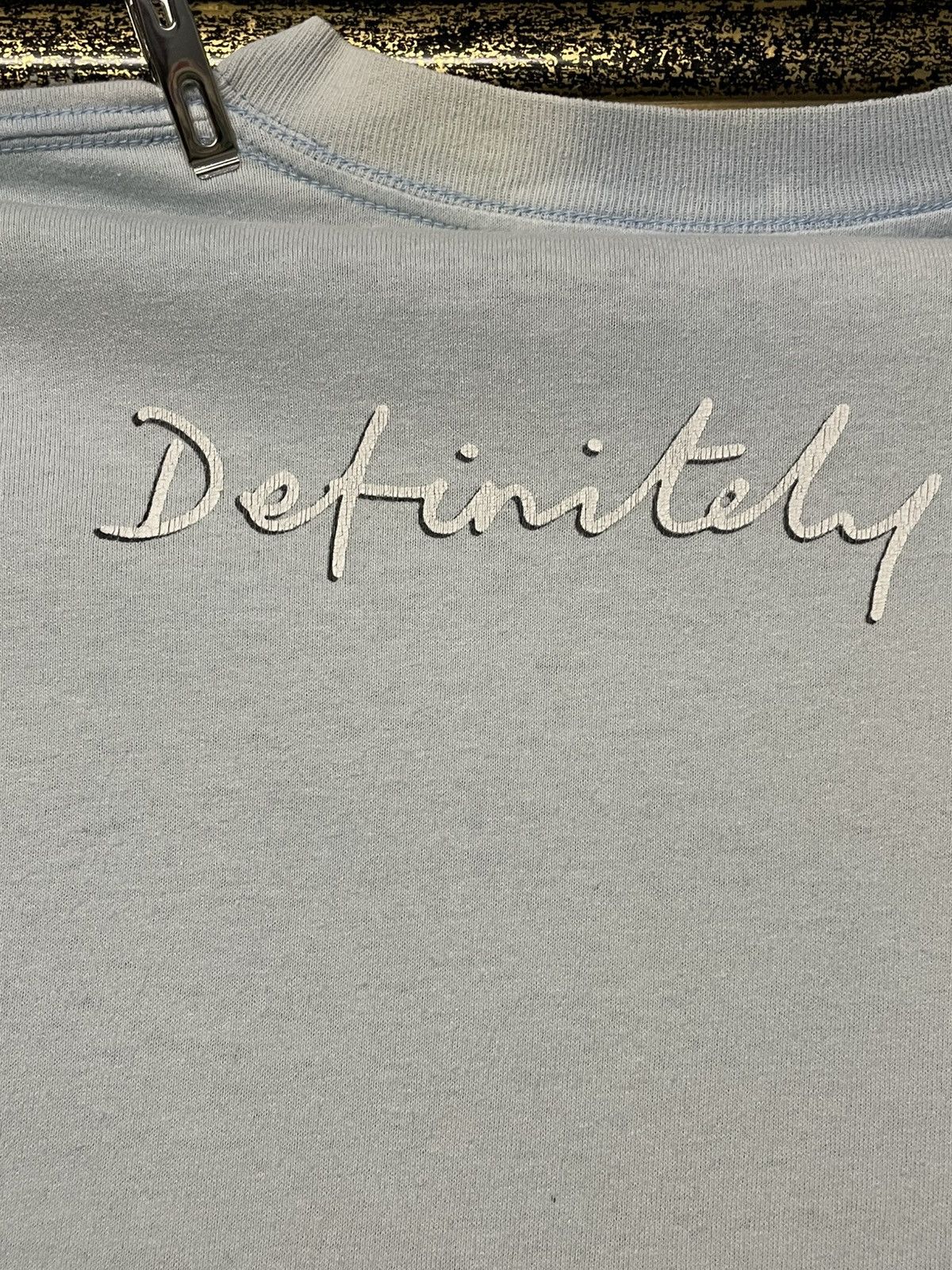 Vintage Vintage Late 90s Oasis Bog Logo ‘Definetely Maybe’ Faded Tee Size US S / EU 44-46 / 1 - 14 Thumbnail