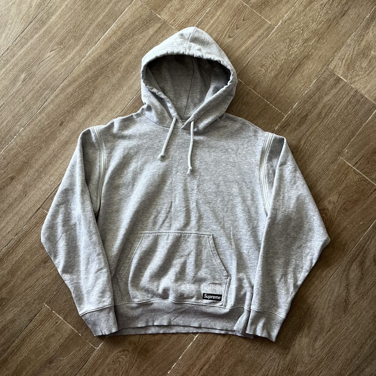 Supreme The North Face Bandana Hooded Sweatshirt White Men's