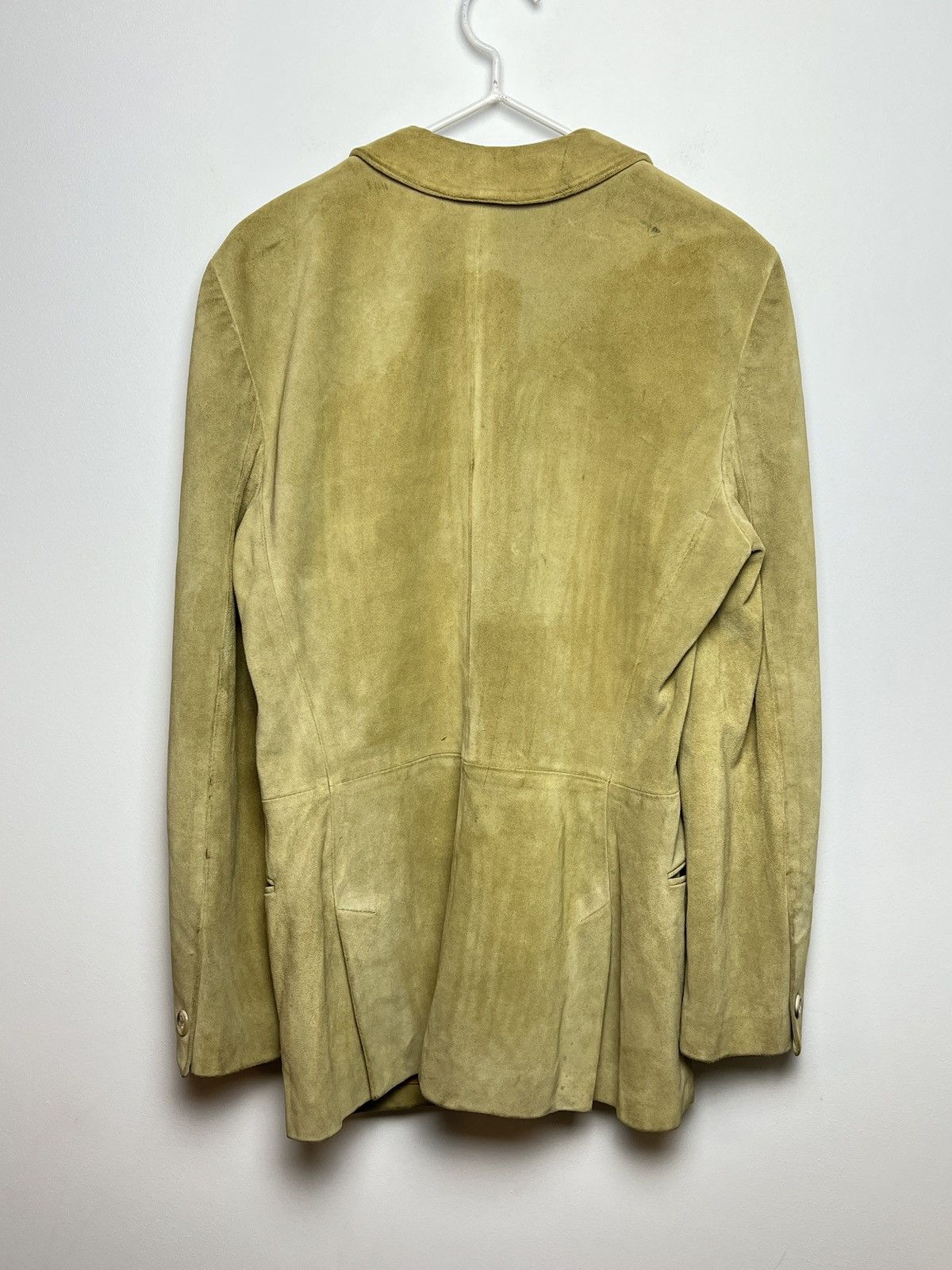Giorgio Armani armani y2k 90s archive leather blazer jacket Size US M / EU 48-50 / 2 - 10 Thumbnail